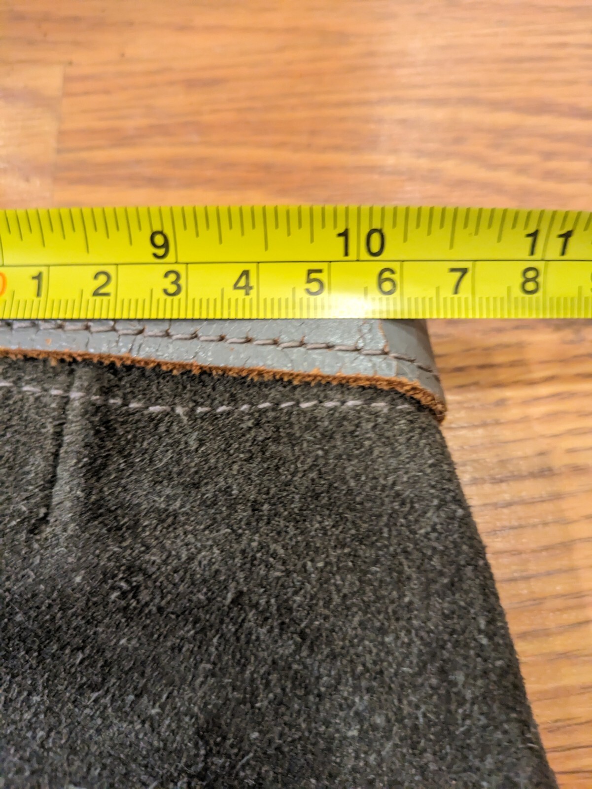 Vintage Gray leather suede lederhosen, shorts, size , 21″ waist