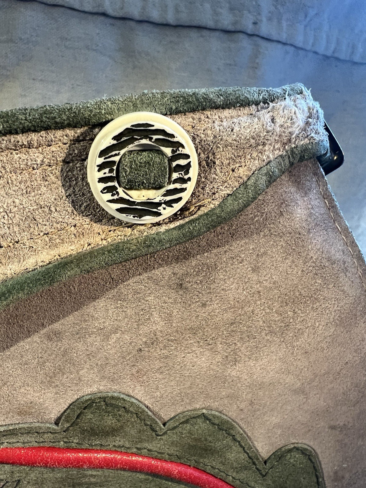Vintage German Lederhosen Suede Leather Shorts Oktoberfest Size 26