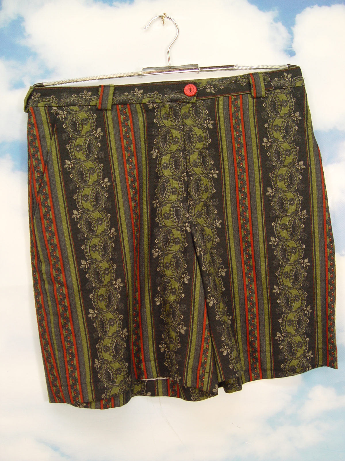 Upcycled hot pants men’s shorts traditional cotton short pants UCS018 size 46