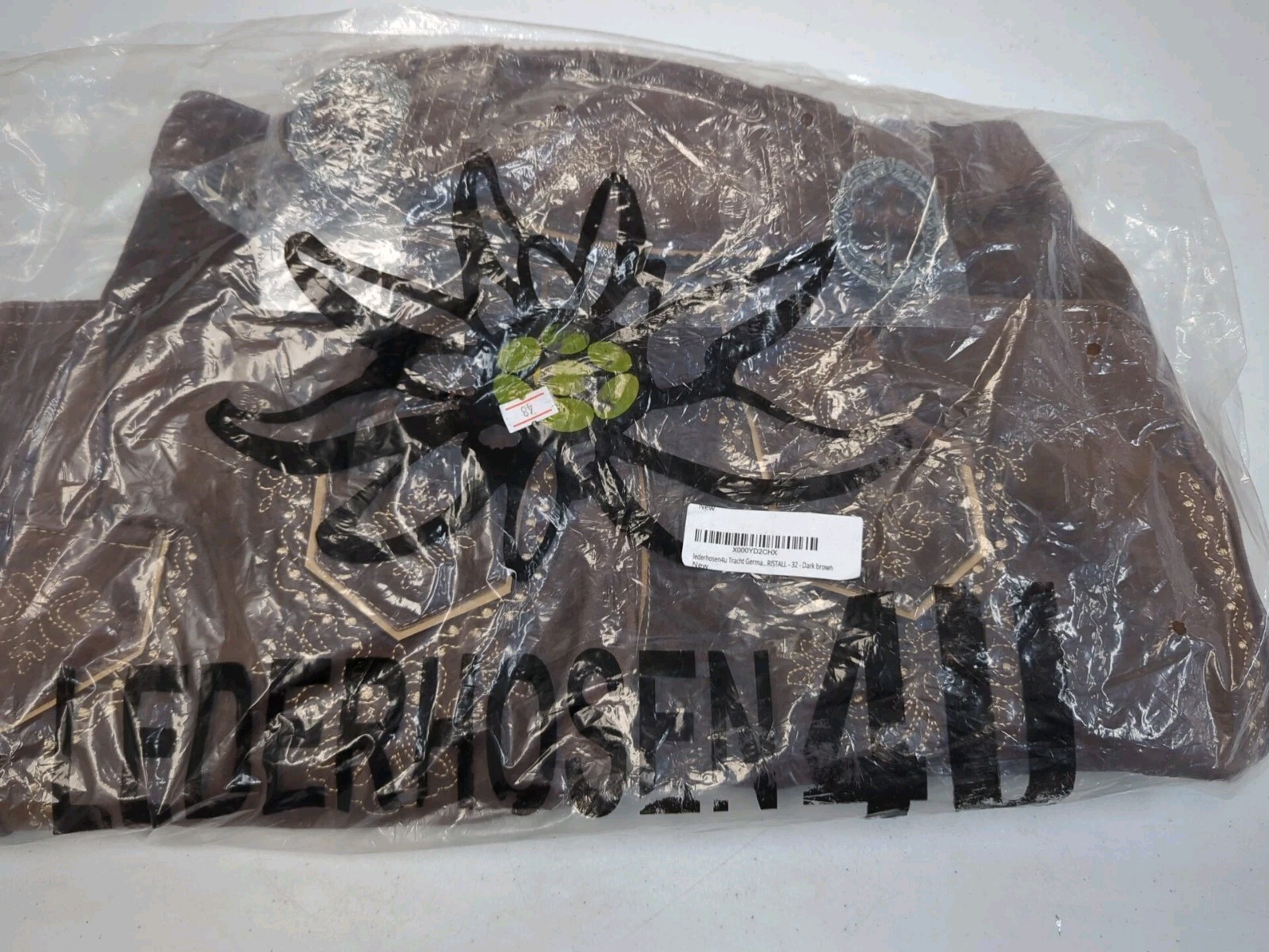 New Lederhosen Tracht Germa Ristal Mens Size 32 (48)