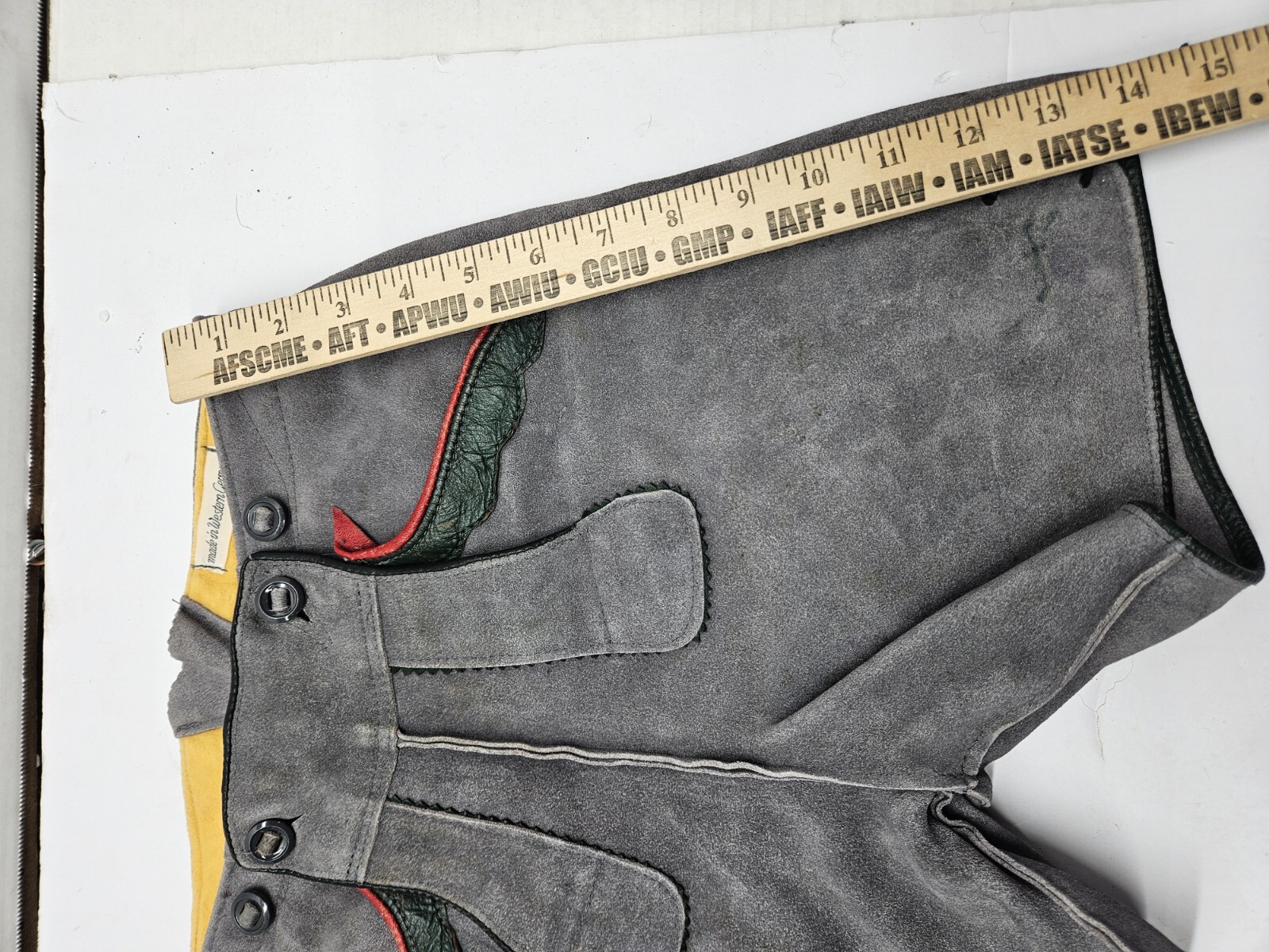 Vintage LEDERHOSEN Boy Leather German Traditional Oktoberfest