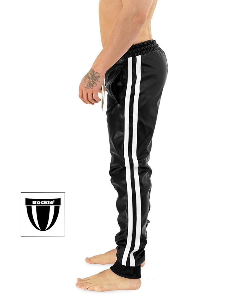 Bockle® Boyjog Faux Pants Faux Leather Trousers Joggers Leather Joggers