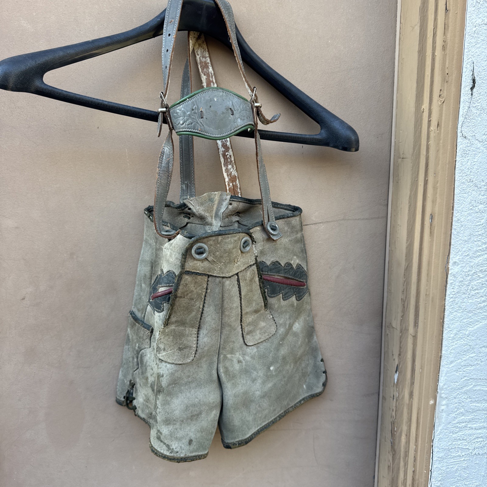 Vintage Authentic German Lederhosen (Small Child size)