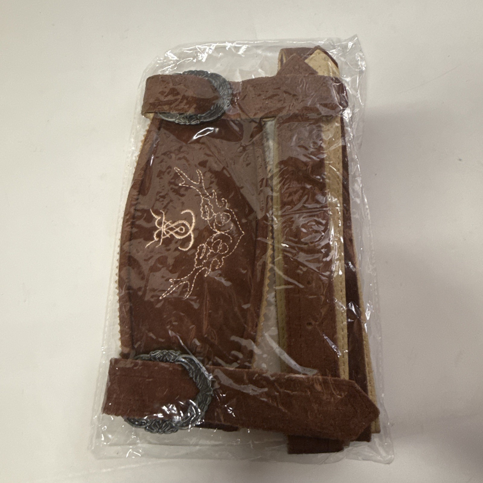 1 Pair Brown Suede Schoneberger Trachten Couture Short Set Lederhosen