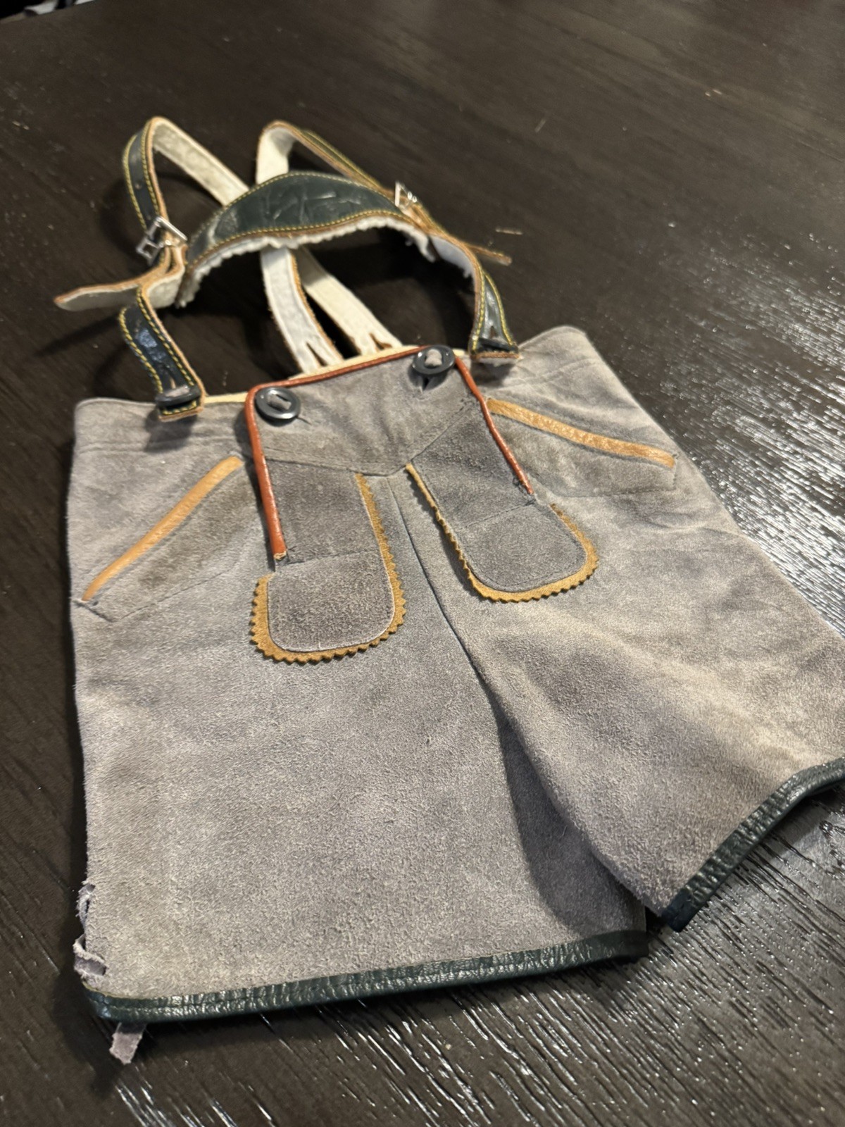 Children’s Lederhosen 92 20 inch Real Leather. Octoberfest German Deutsche