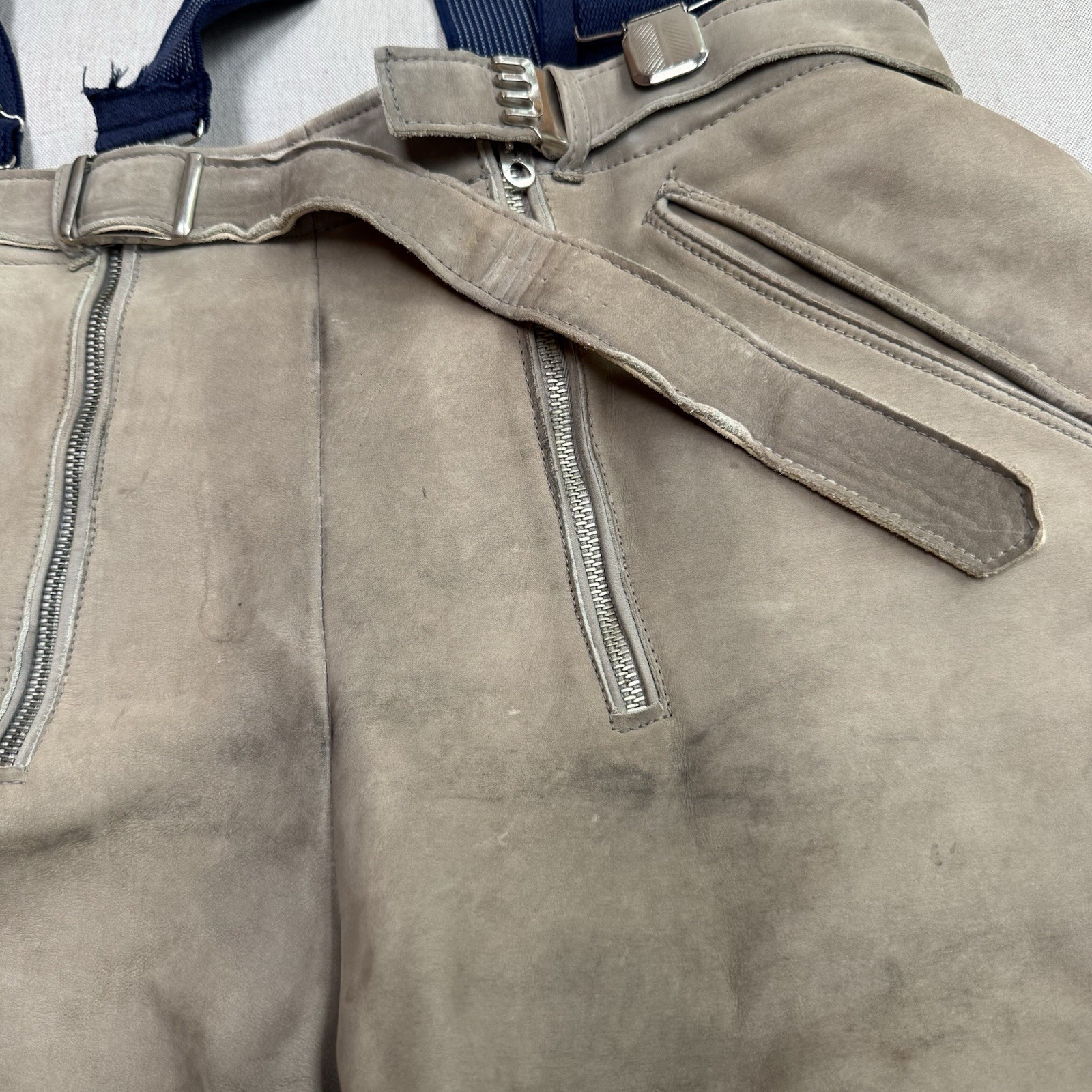 unbranded vintage German-made lederhosen