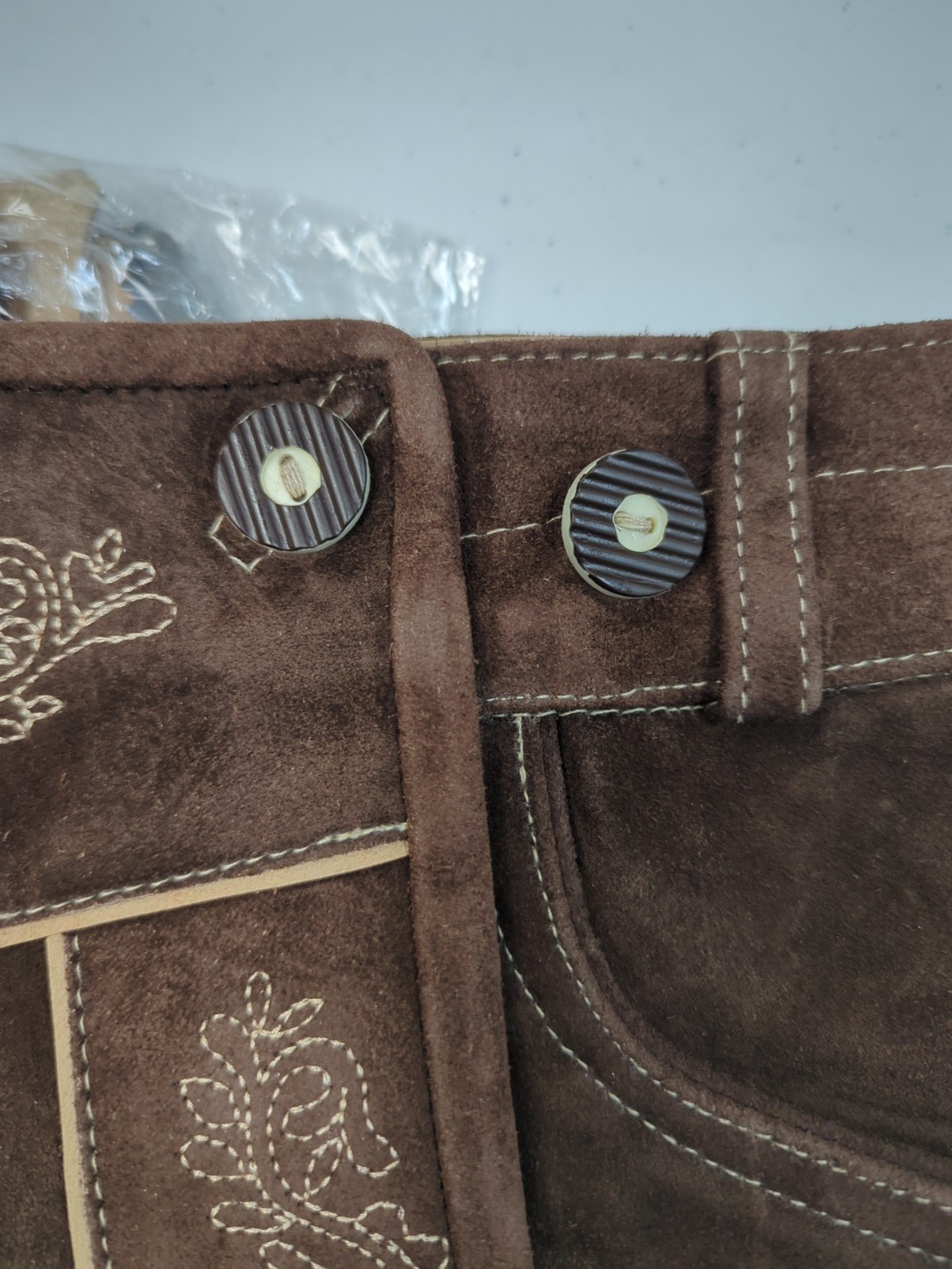 New Lederhosen Tracht Germa Ristal Mens Size 32 (48)