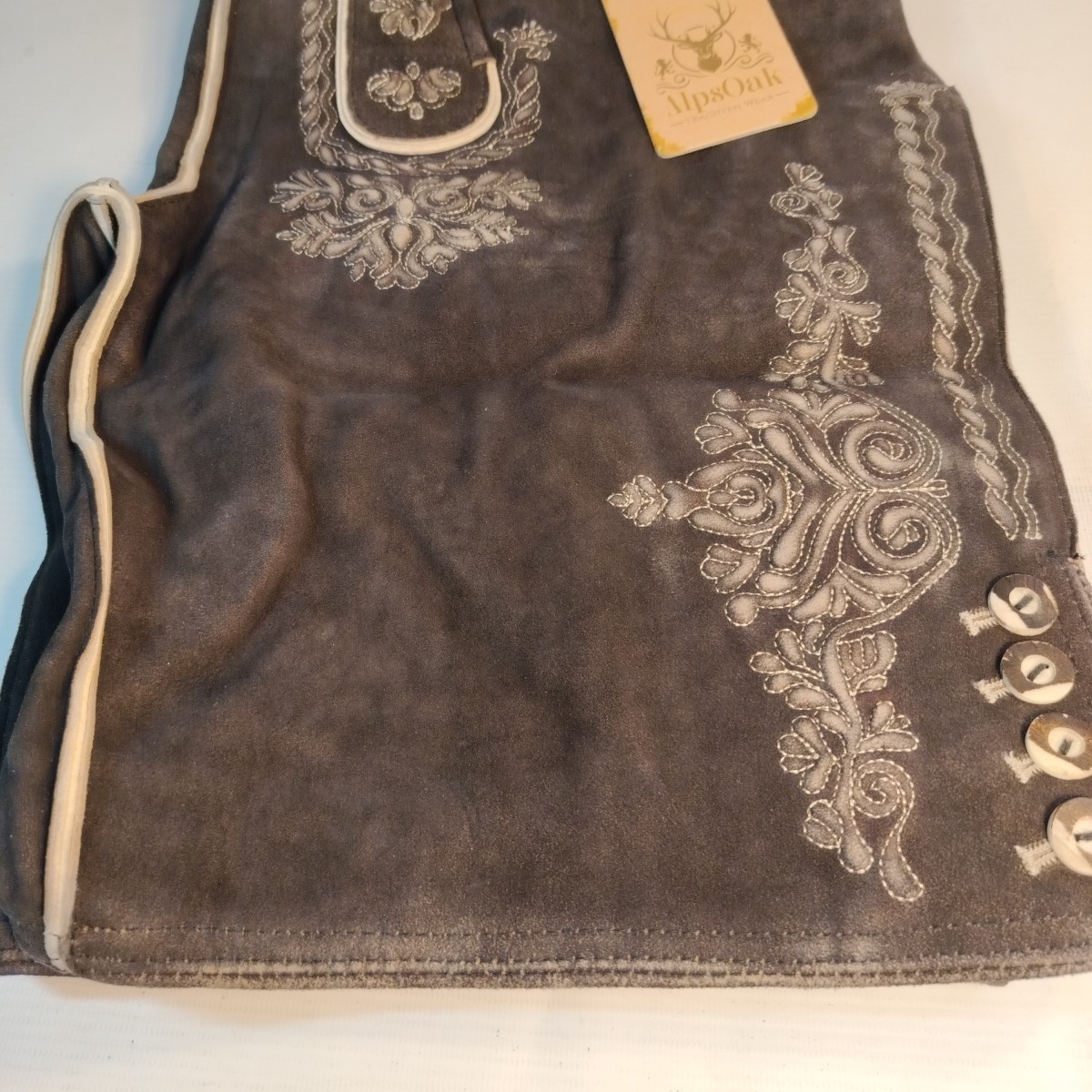Alps Oak Lederhosen Octoberfest 40, Regular Size 56