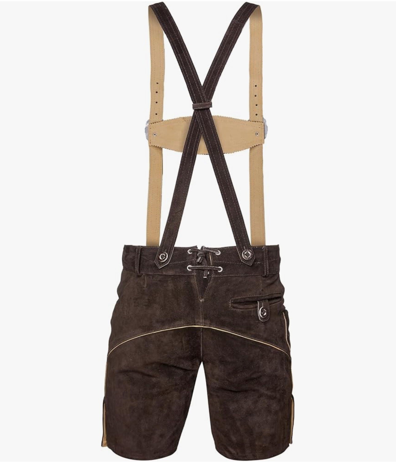 STEIGENHÖFER Men’s Short Bavarian Lederhosen Oktoberfest Designed In Germany 36