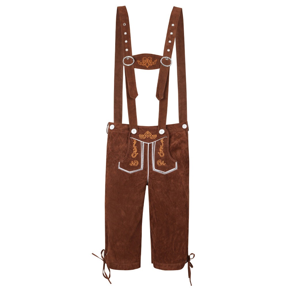 TRADITIONAL MENS BAVARIAN LEDERHOSEN OKTOBERFEST LEDERHOSEN GERMAN SUSPENDER