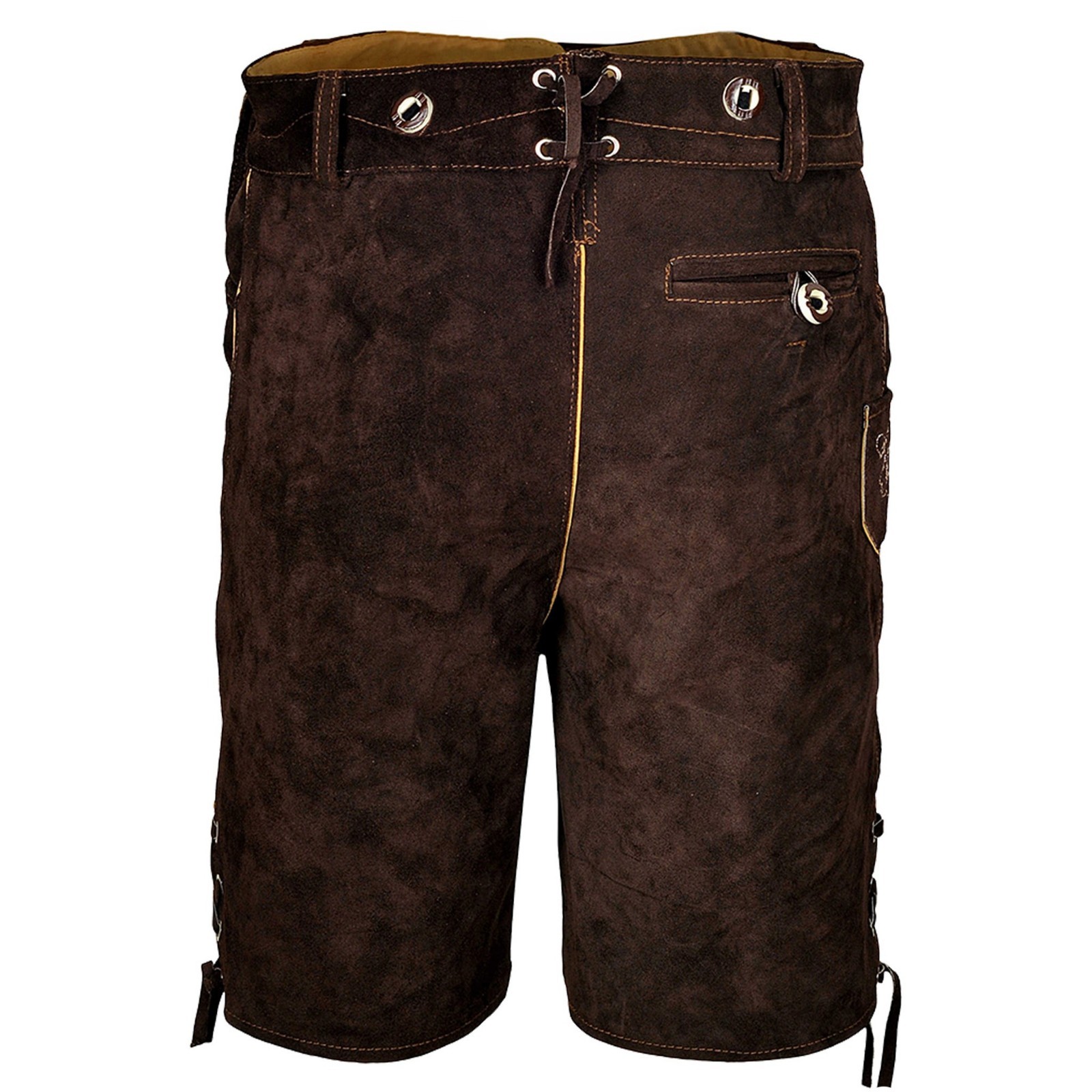 Authentic Lederhosen Oscar Oktoberfest Costume Men Leather Short German Outfit