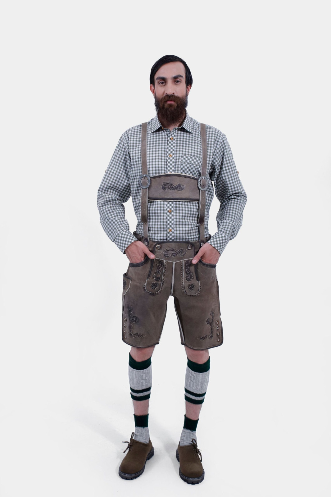 Bavarian Woodland Suspenders