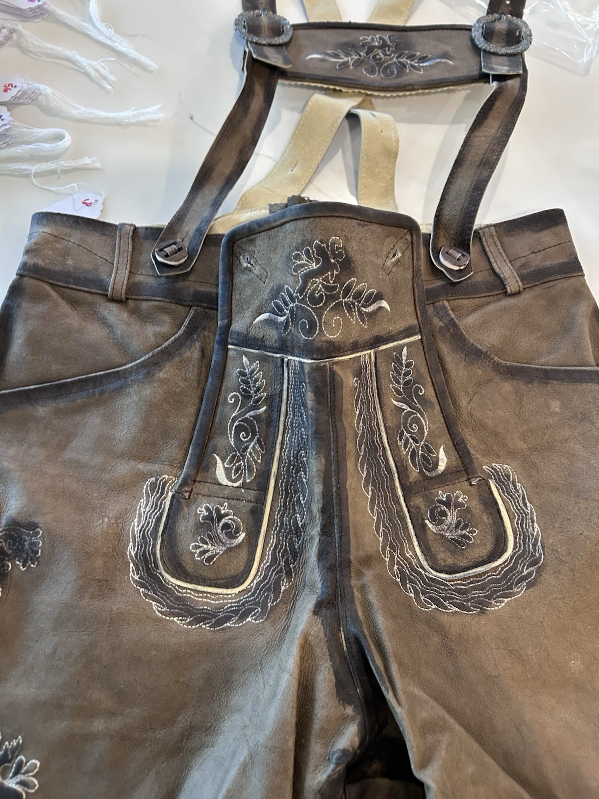 Leather Men’s EU 48 / US 28 Leather Lederhosen German Oktoberfest