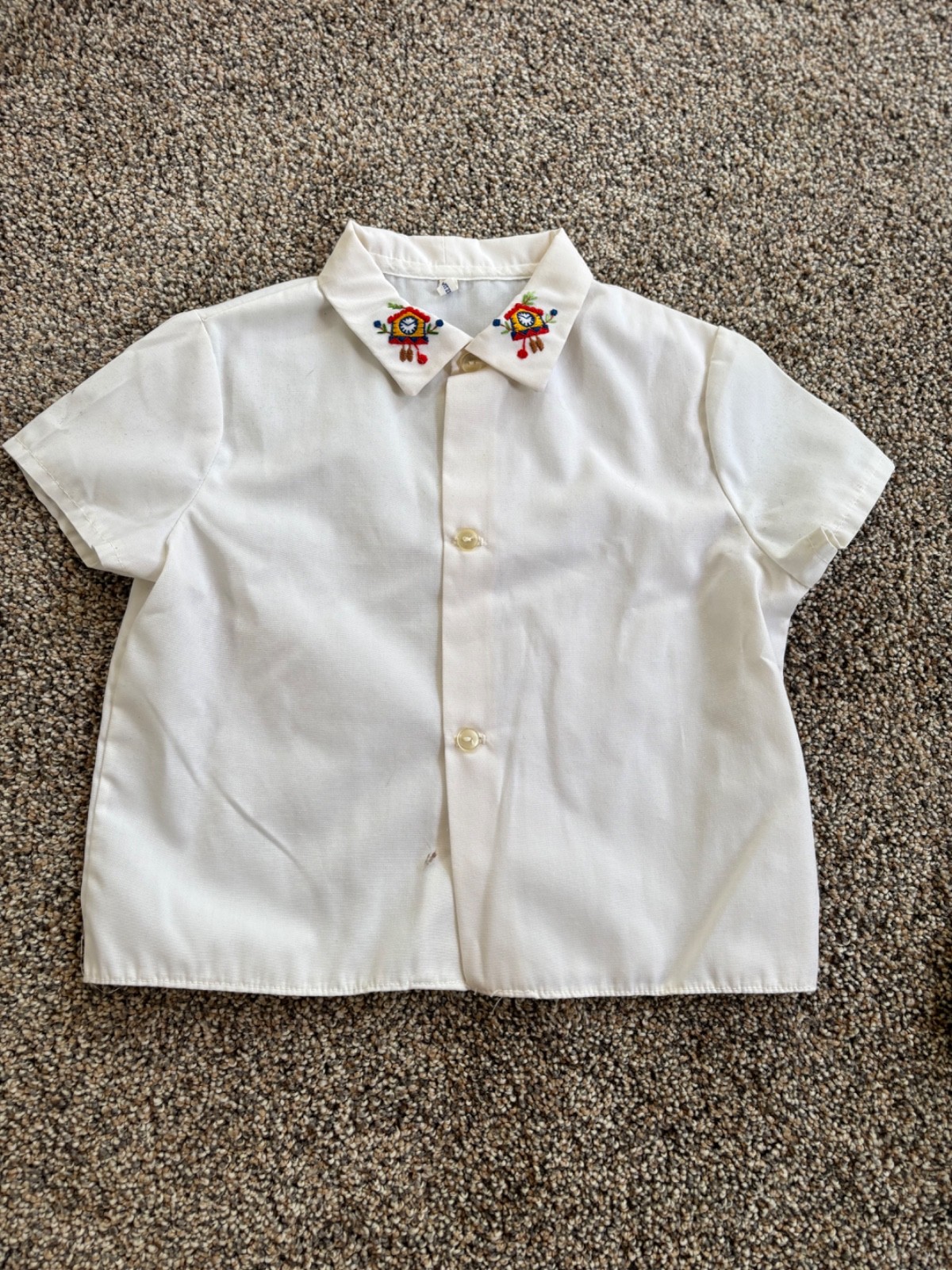 Authentic Swiss Vintage Lederhosen Kids set size 3. Pristine condition- no wear!