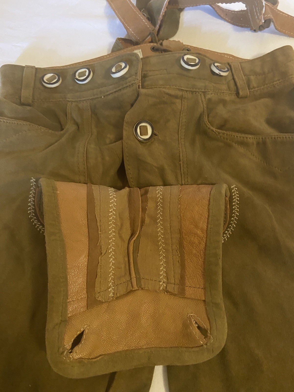 Vintage Lekra Country life Leather Boys German Lederhosen