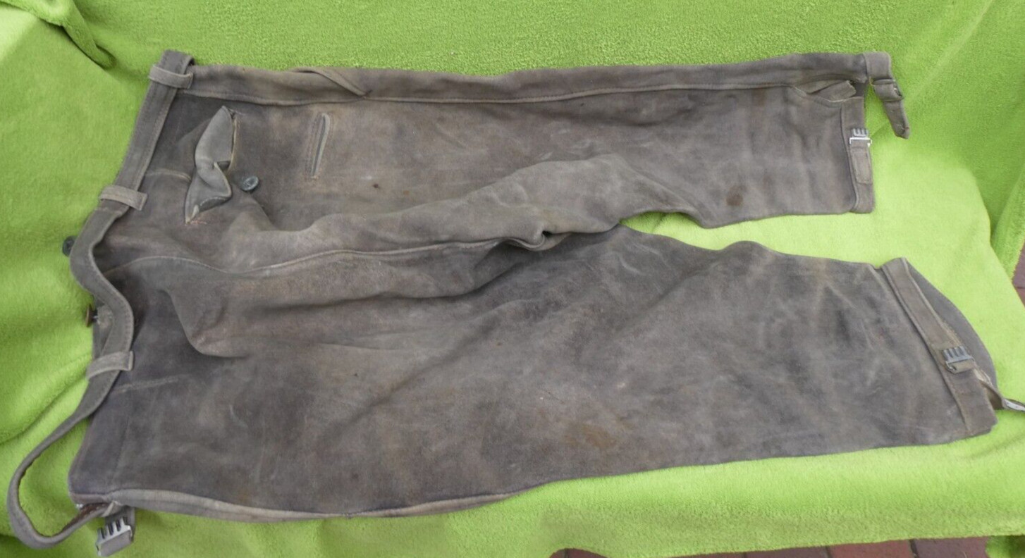Old ripped traditional Lederhosen Lederhosen No. 96