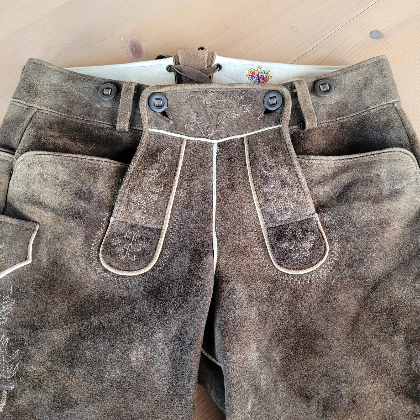 Meindl Lederhosen Lampoding, 46, unworn!