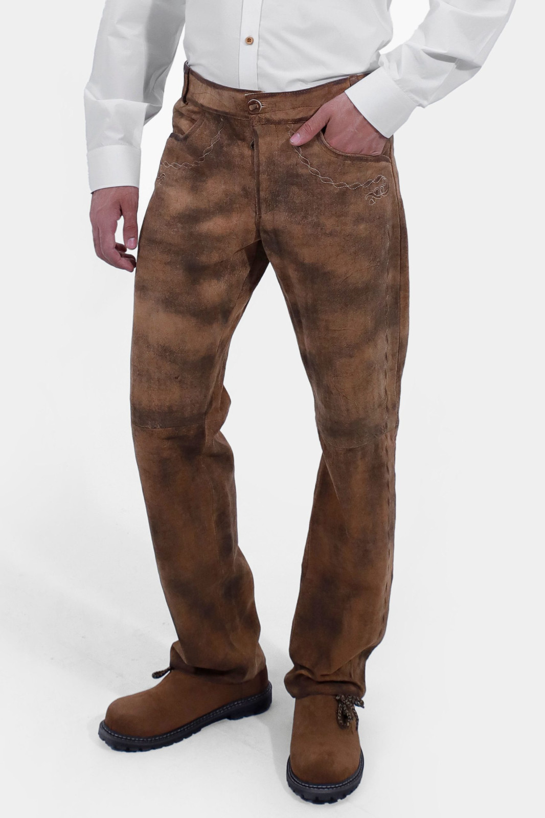 Dennis Schröder Lederhosen Long