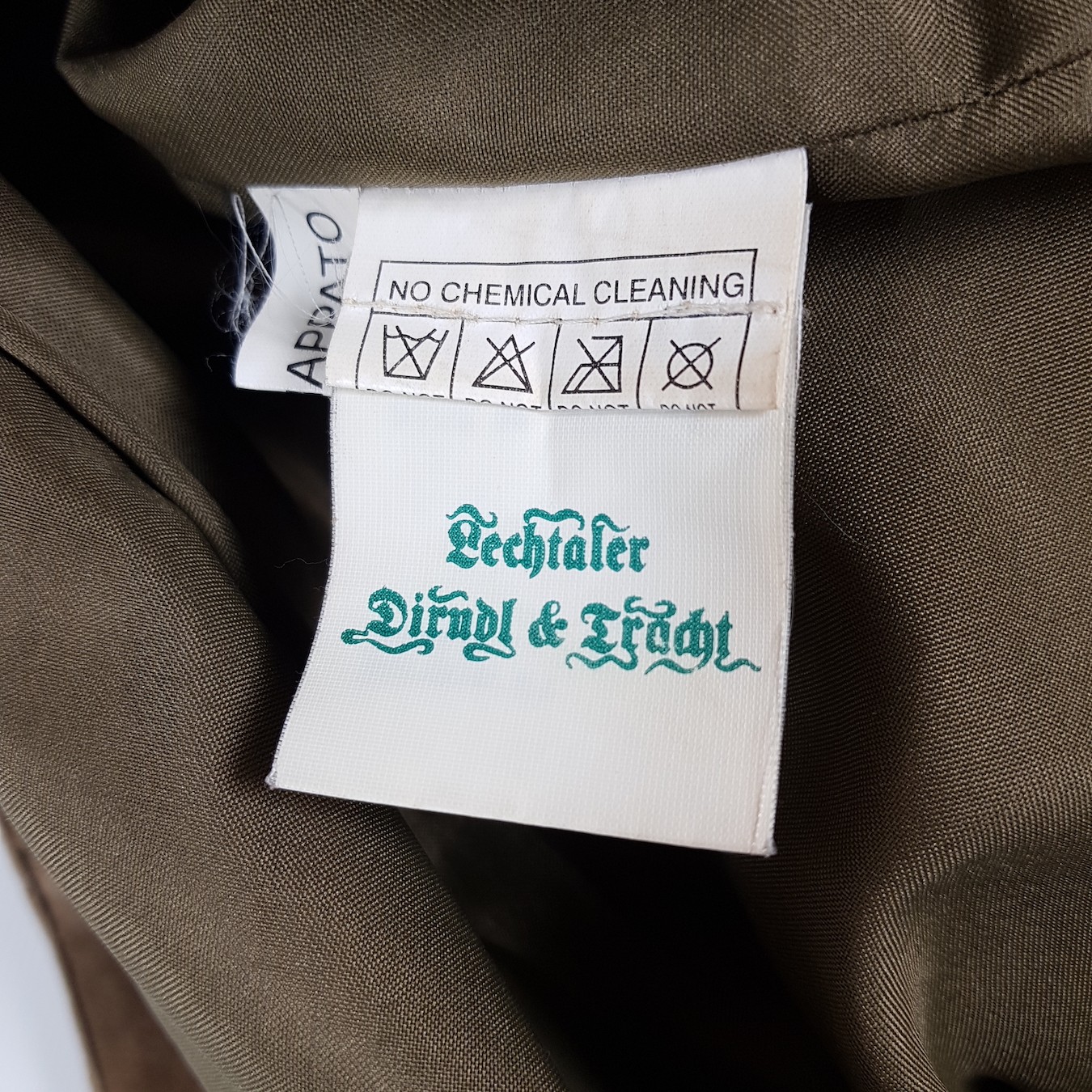 Spieth & Wensky Leather Trousers Mens Size 50 W33 L32 Brown Tapered Long Traditional Pants