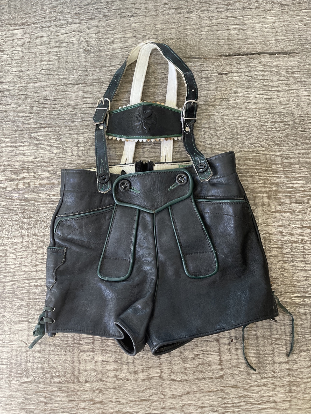Original Vintage German Childs Lederhosen c1960’s