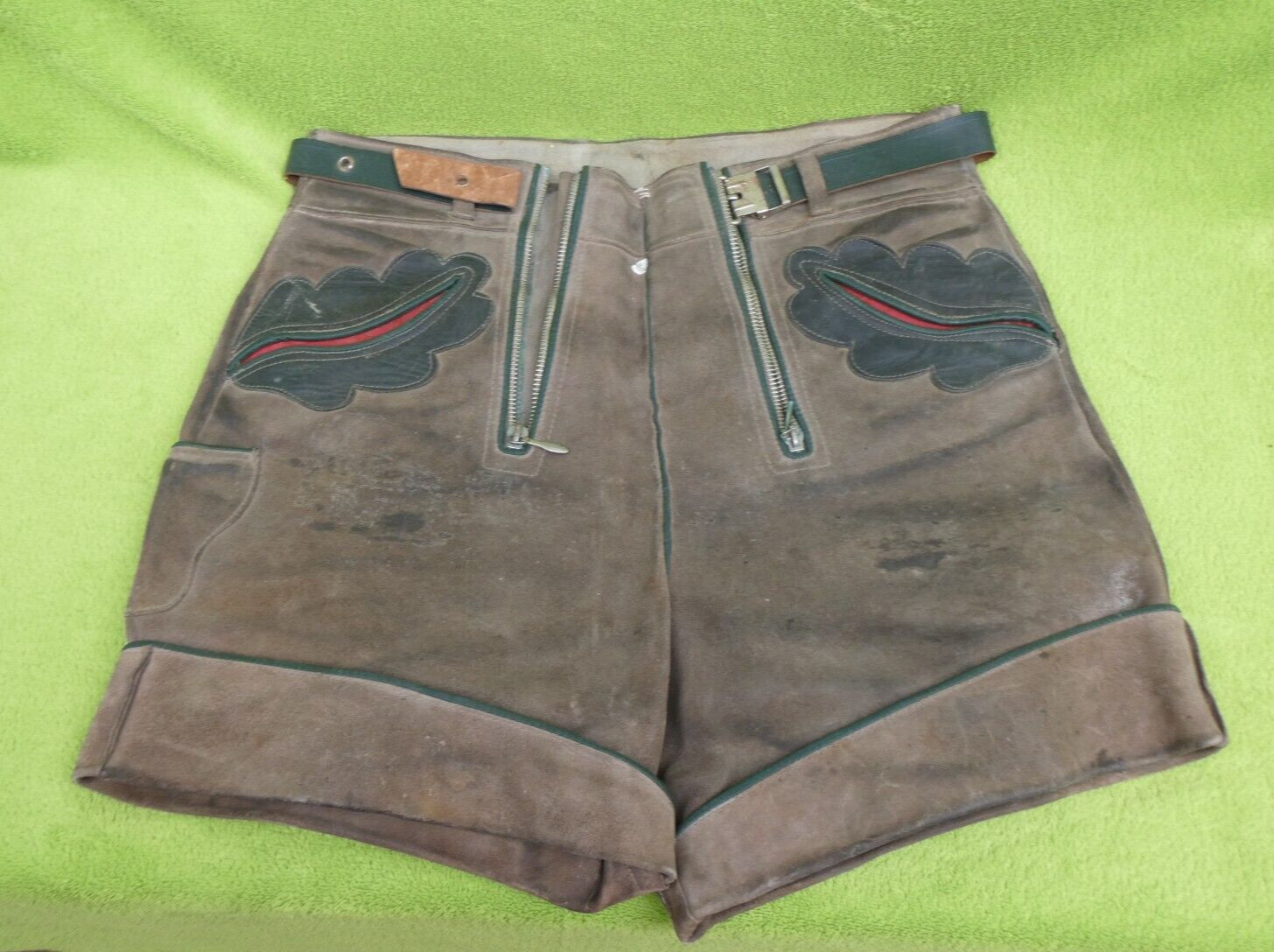 Old short traditional Lederhosen Lederhosen No. 83