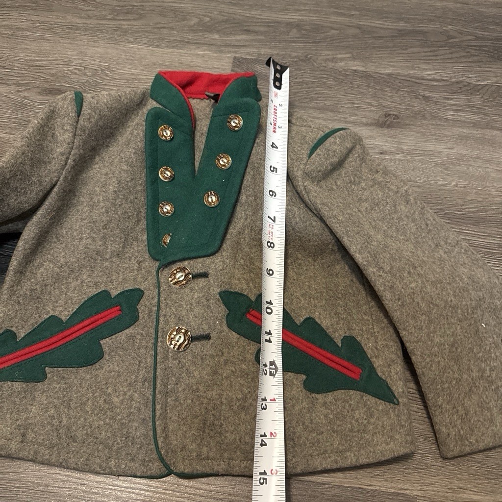 Authentic Kids Lederhosen Bavarian German Oktoberfest Christmas Vintage Set Nice