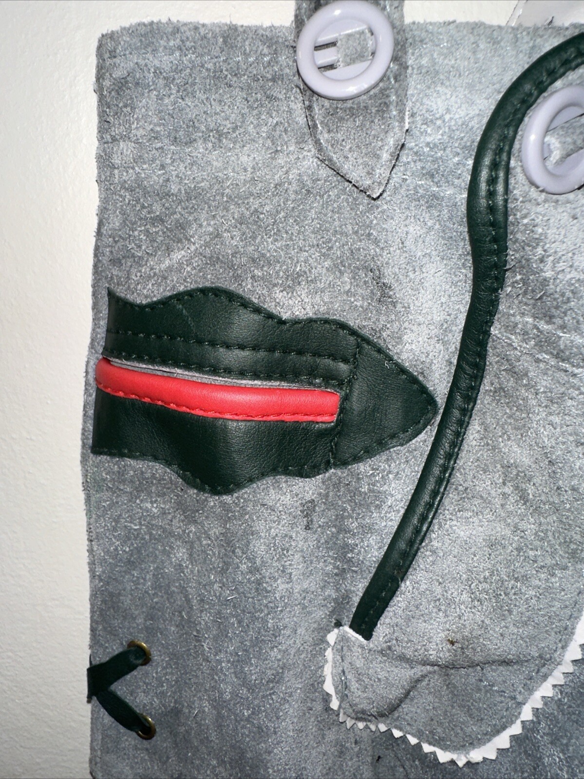 Austria Vtg Early 1960s Lederhosen Soft Leather boys Sz 3 11″ w x 9″ pants Vguc