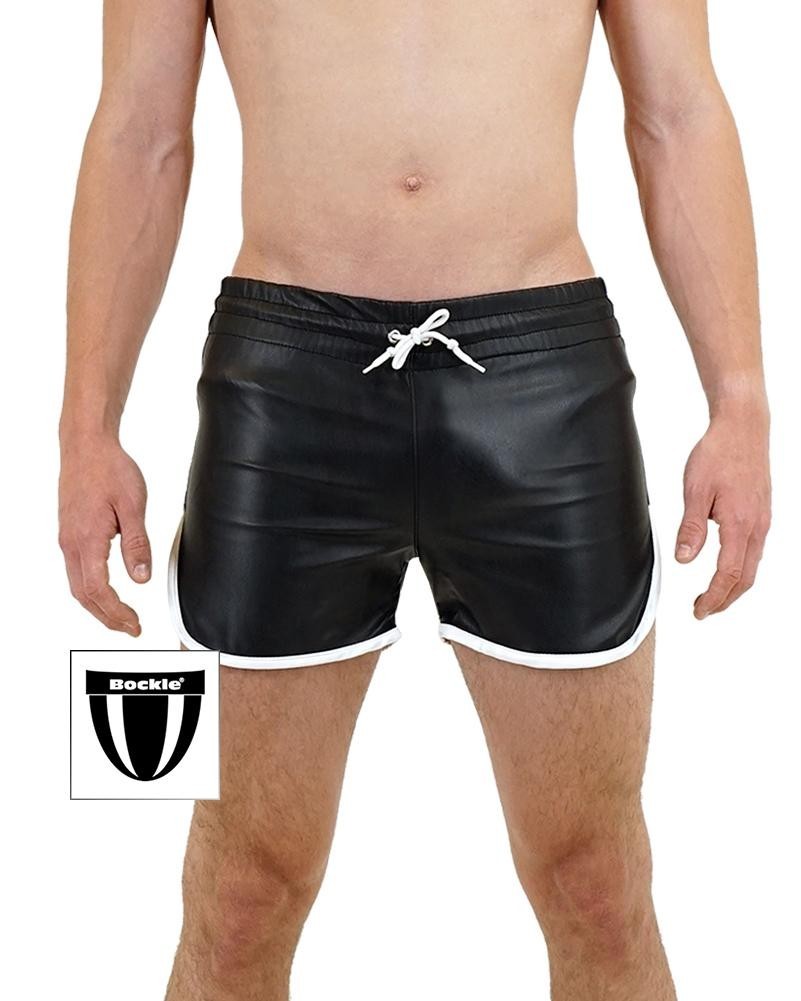 Bockle ® quick pants faux black sexy boxer shorts faux leather pants leather faux
