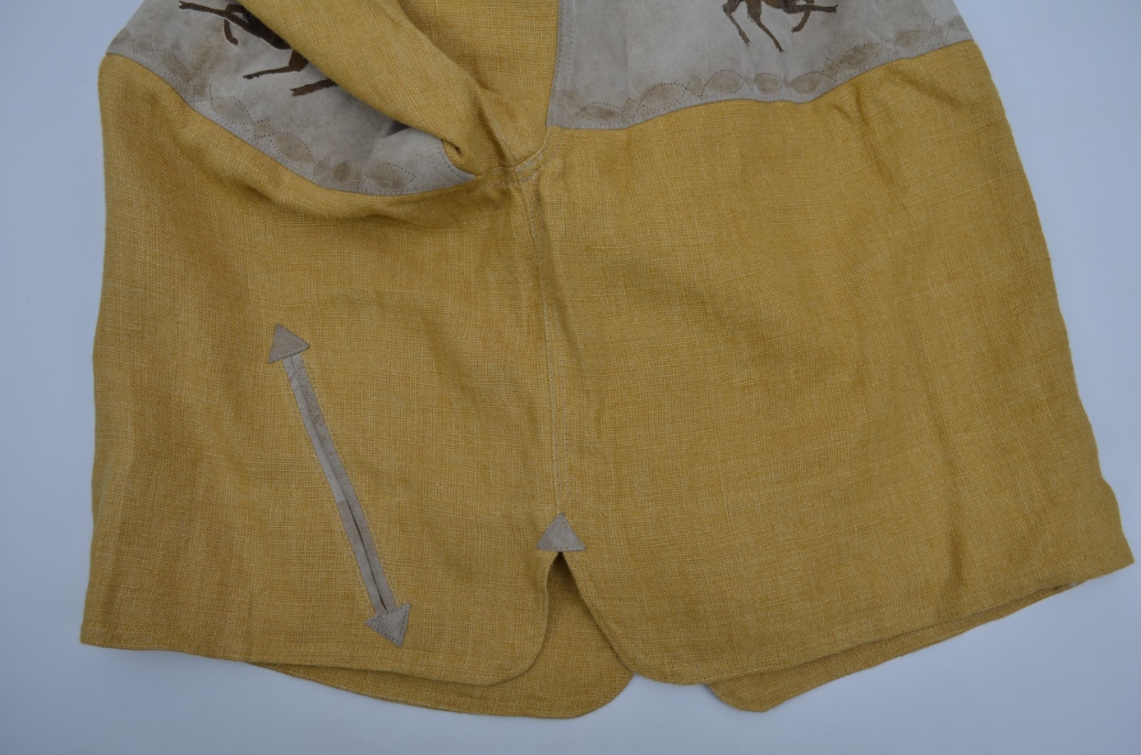 Vintage Meindl Traditional Bavarian Austrian Trachten Linen Shirt Size?
