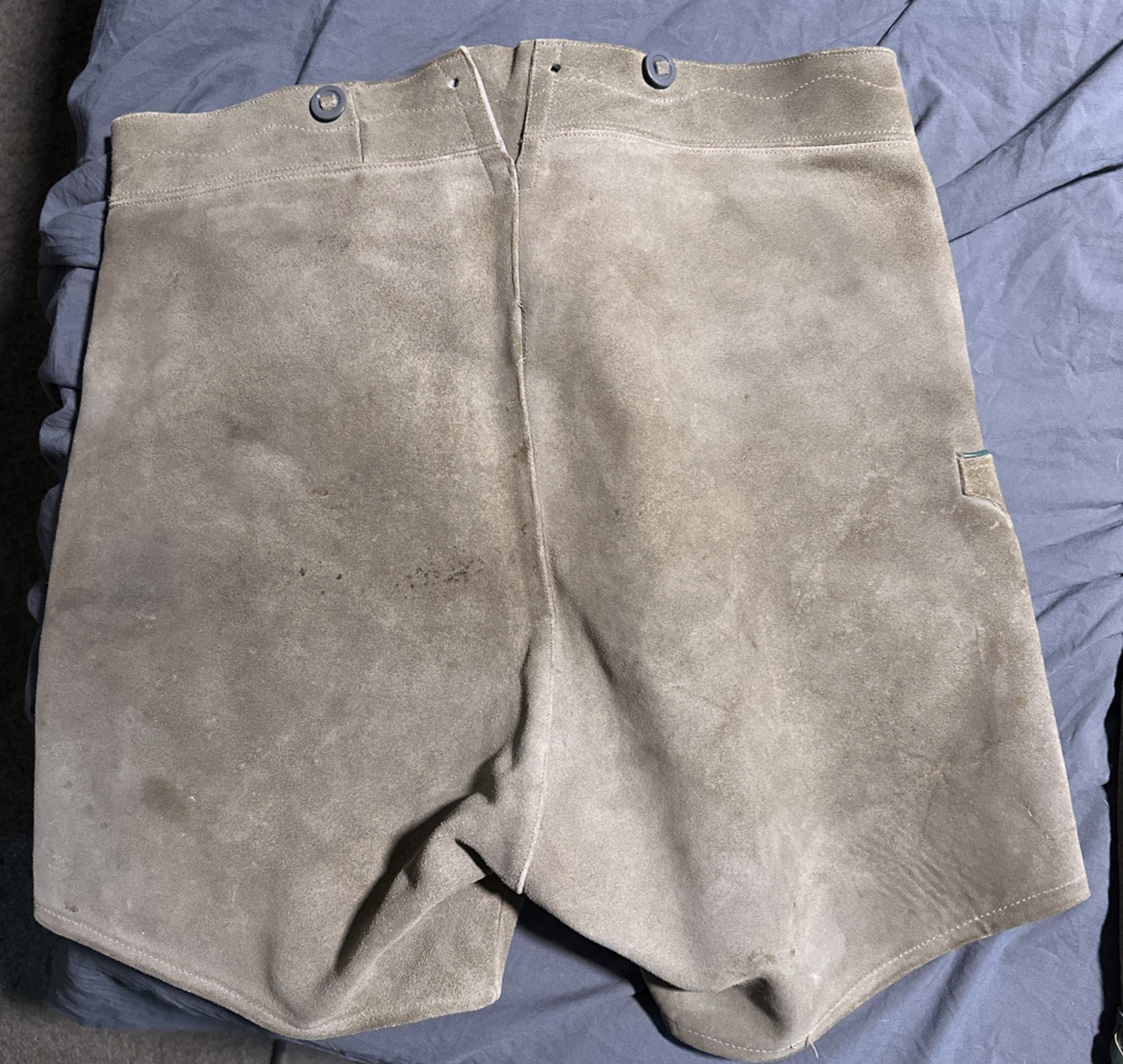Vintage Men’s/Boys German Bavarian Lederhosen Suede Shorts