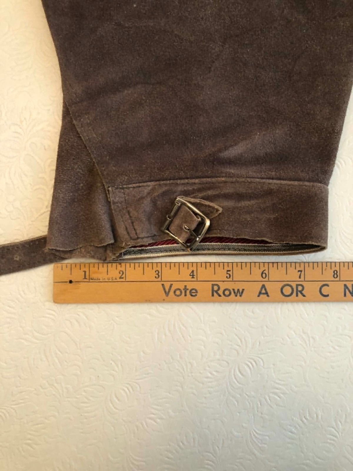 Vintage German Suede Kniebundhosen Knee-length Lederhosen Pants Adult Small