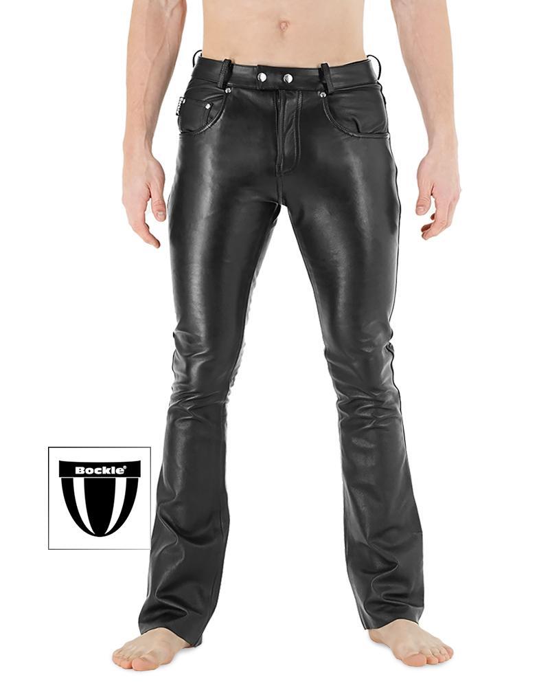Bockle® 1970 Bootcut Men’s Flare Flare Leather Pants 70s Party