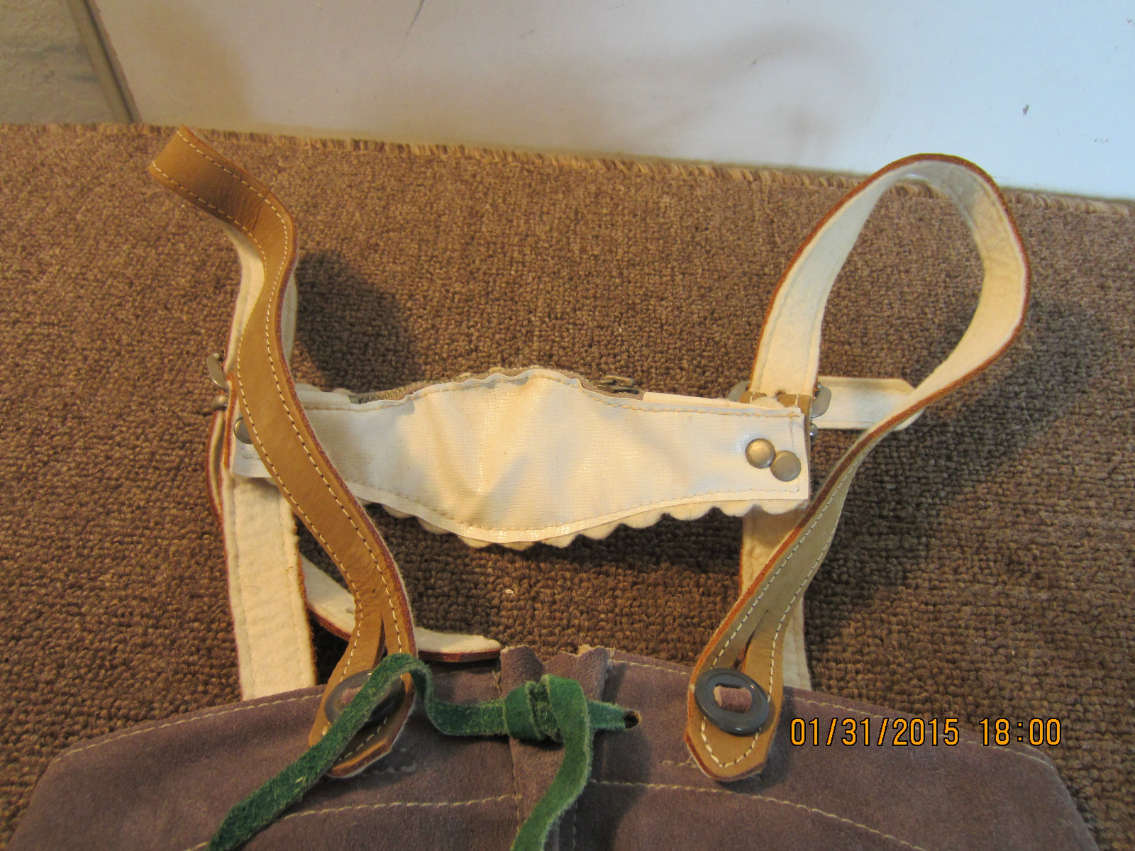 PR OF, CHILD’S “LEDERHOSEN” ( LEATHER PANTS )