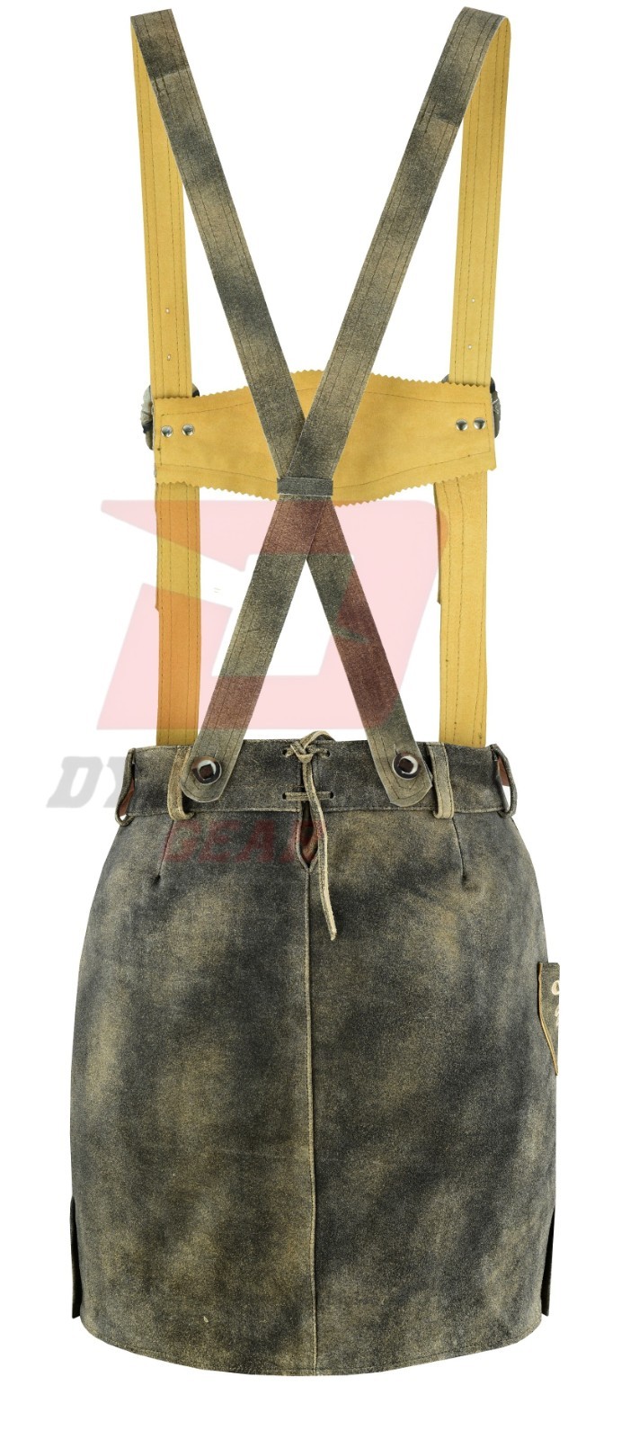 German Bavarian Traditional Lederhosen Hand Crafted Women Skirt