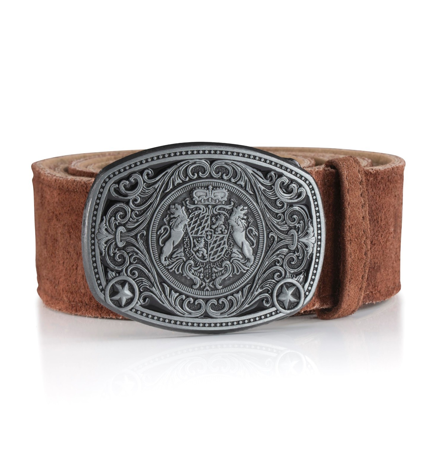 Traditional German Trachten Belt with Buckle for Lederhosen & Trousers – Oktober