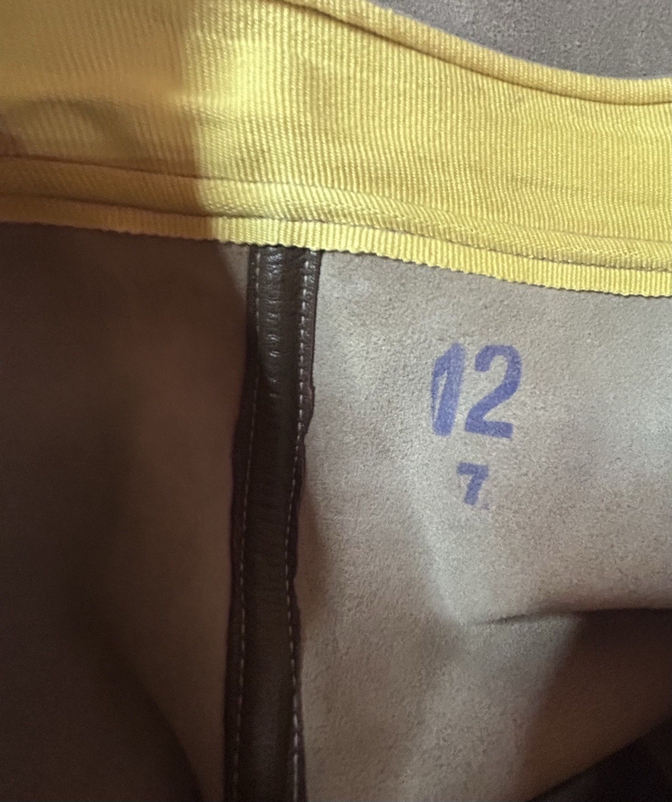 Vintage Size 12 Small Leather Suede Lederhosen Short