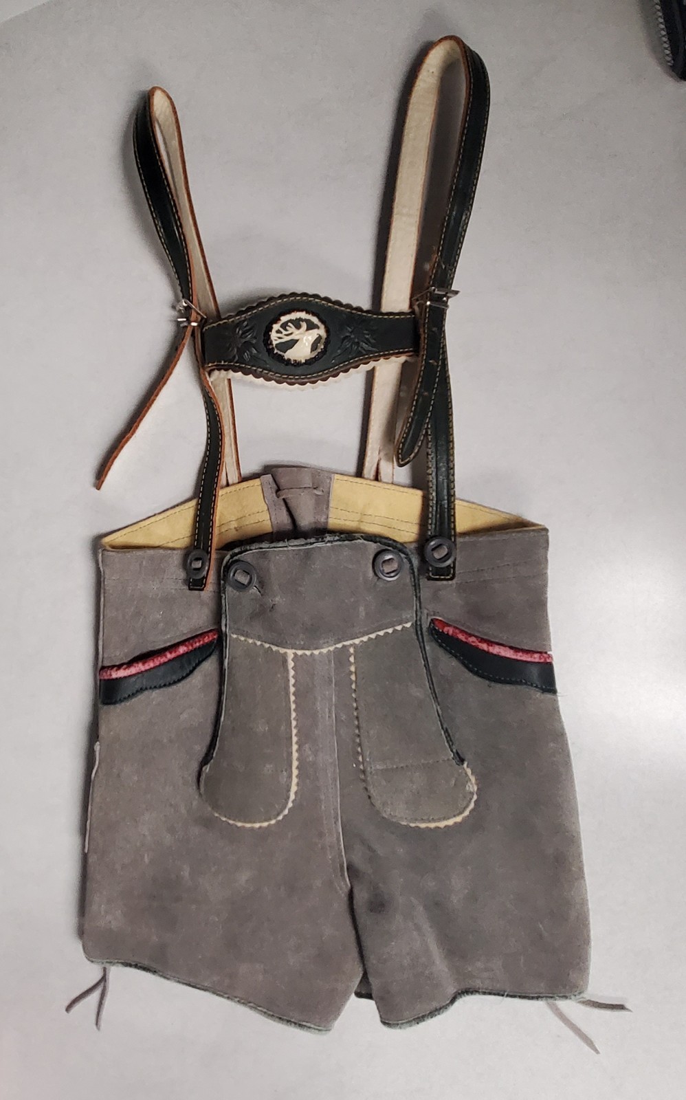 lederhosen Child Teen leather Suede Small