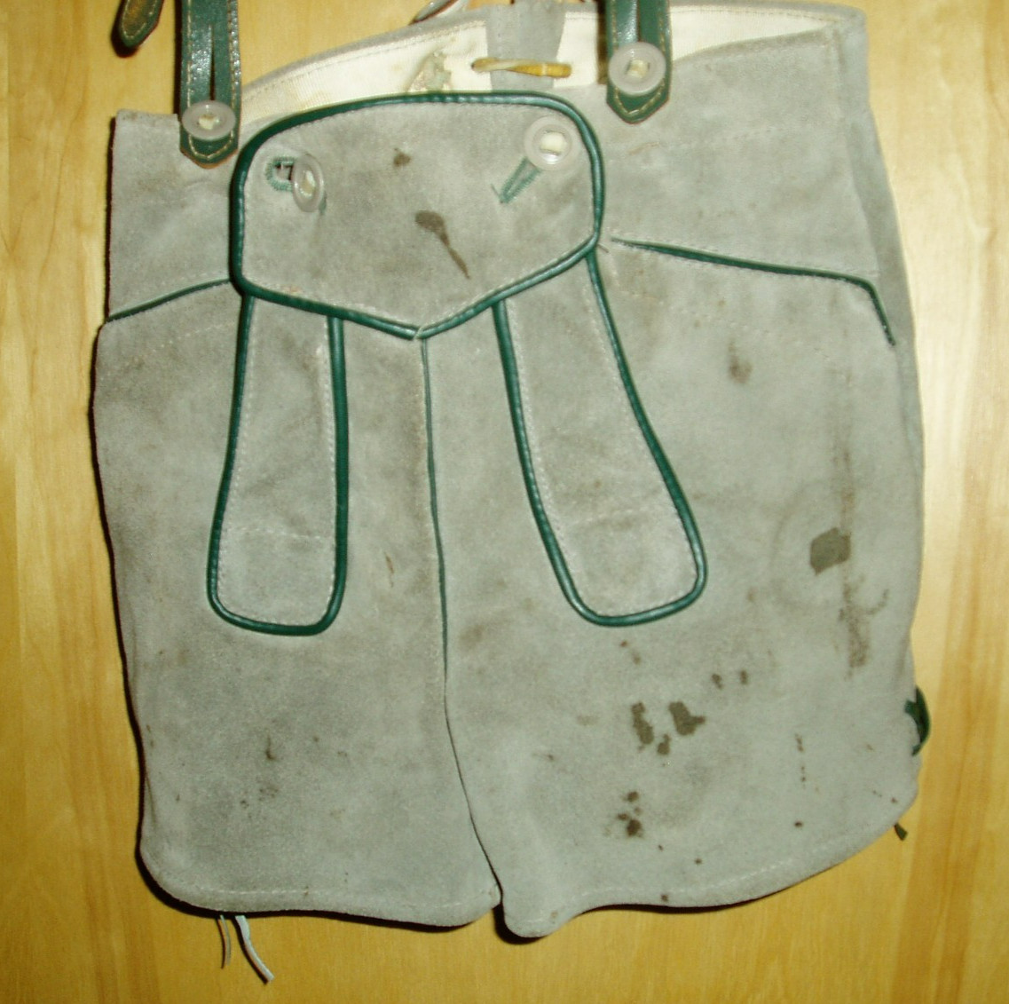 Vintage Authentic Lederhosen Child’s Leather Oktoberfest