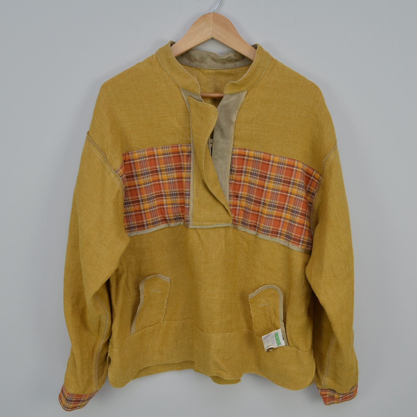 Vintage Meindl Traditional Bavarian Austrian Trachten Linen Shirt Size?