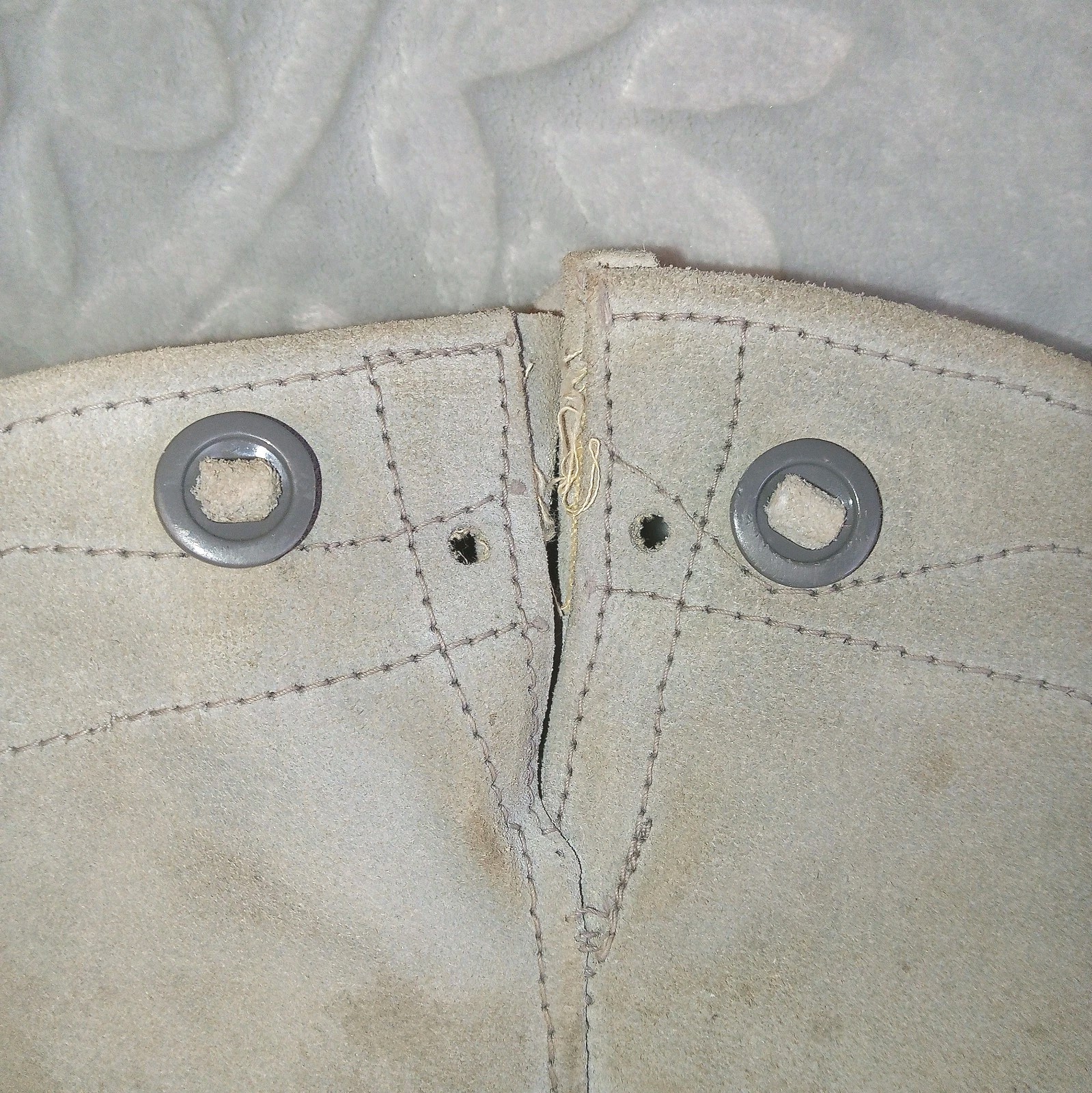 2 Pair Of Childrens Lederhosen Oktoberfest Shorts. Size 26 & 30. Gray & Green Tr