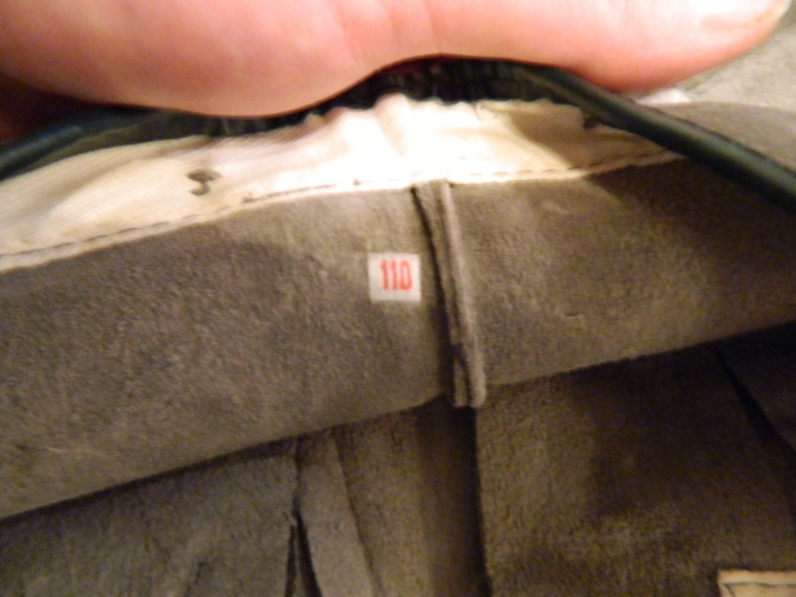 Lederhosen German Child Shorts Authentic Vintage Suede Leather Size 110 German