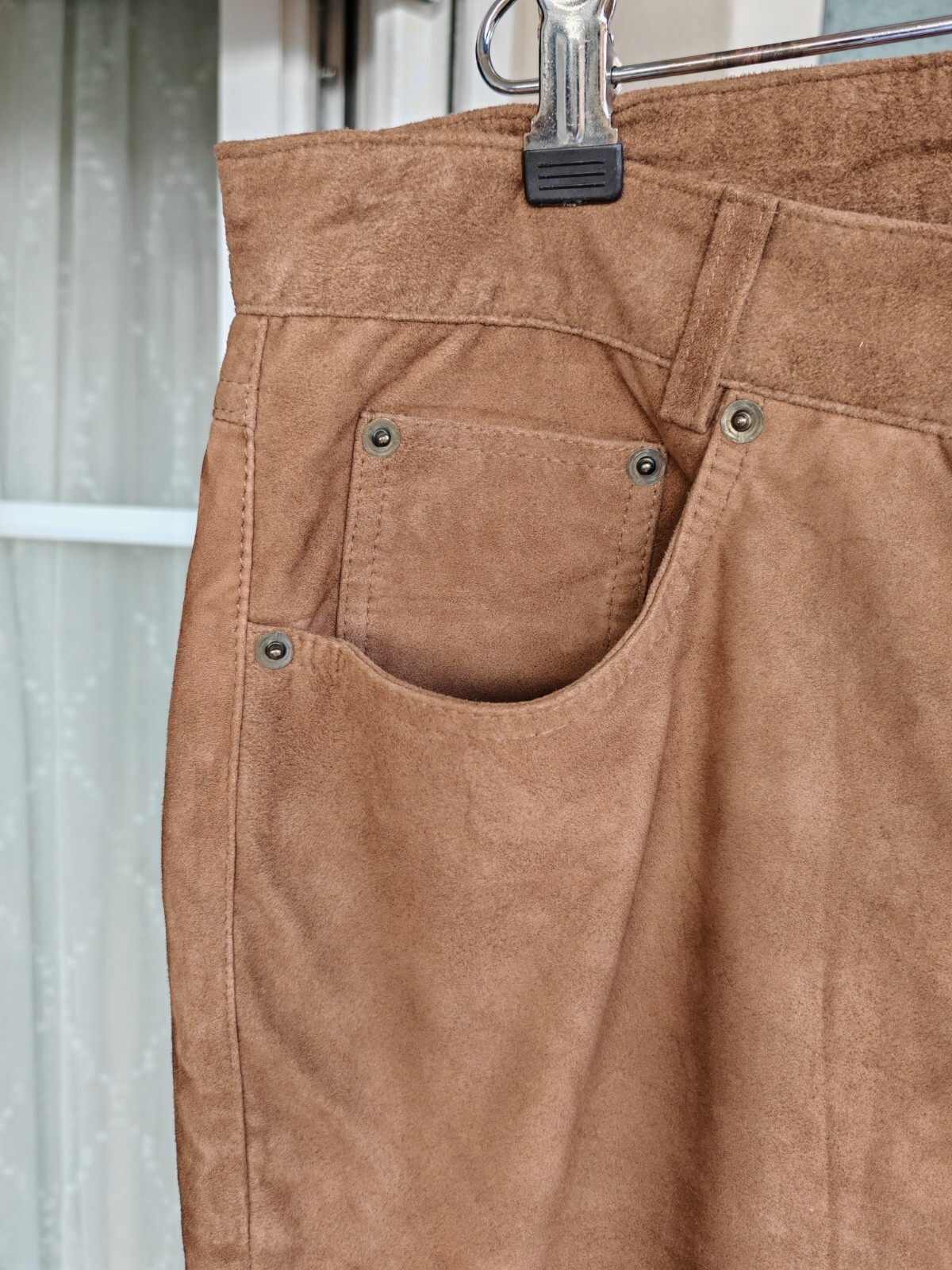 Reitmayer Mens Leather Trousers 48-50 Goat Suede