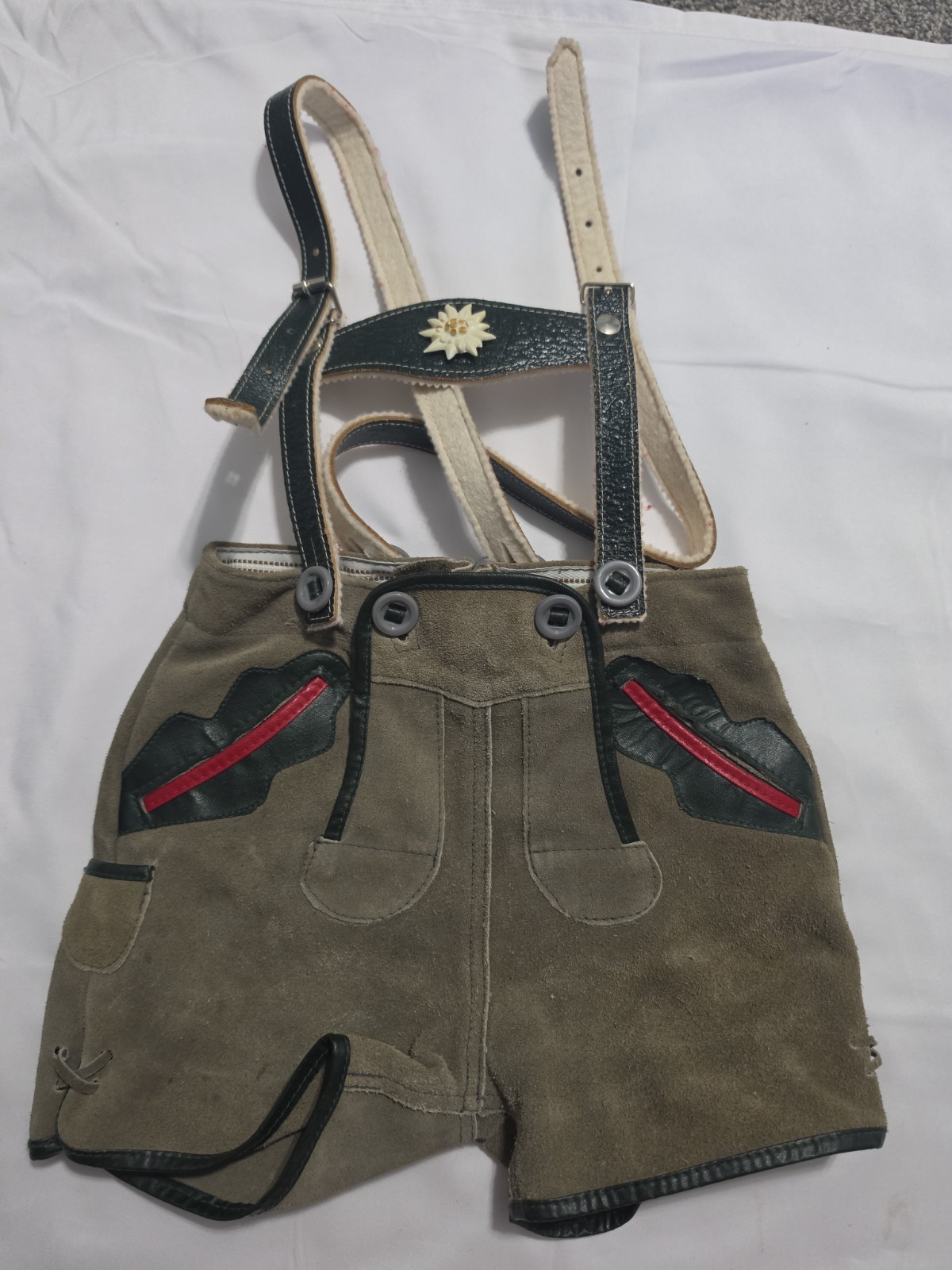 Children’s Lederhosen 104 4t Real Leather. Octoberfest German Deutsche