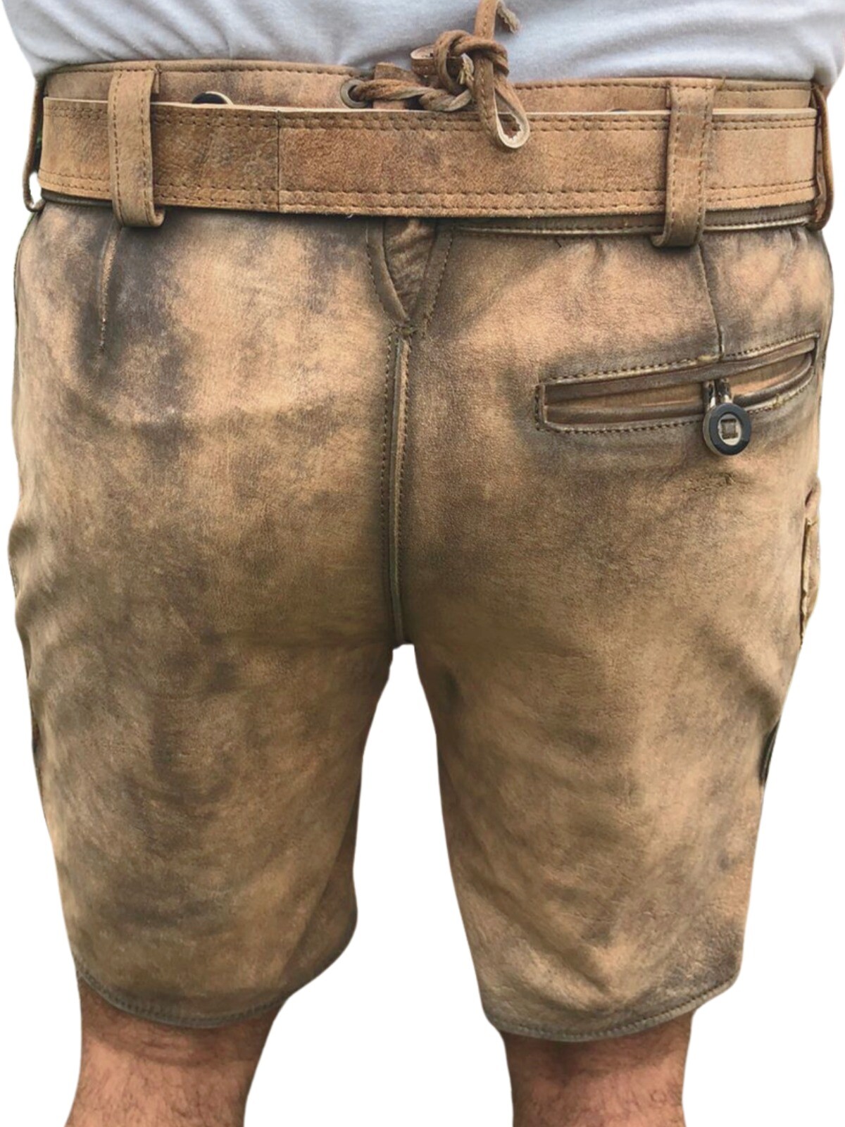 Men’s traditional Lederhosen suede pants Oktoberfest Lederhosen size 46 to 58