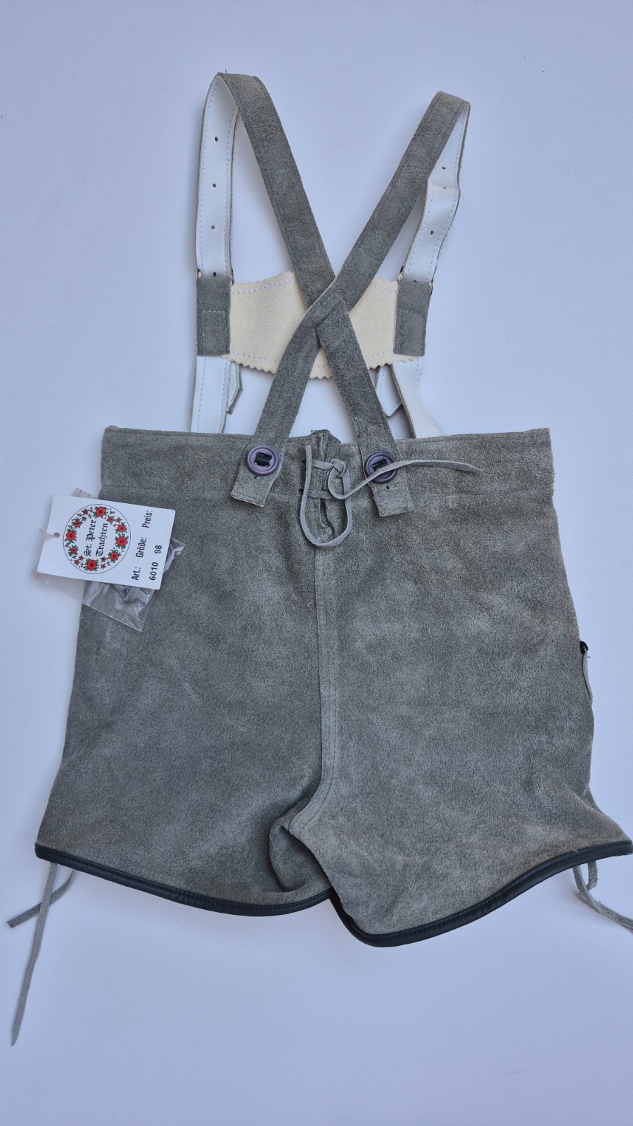 vintage St. Peter Trachten Bavarian lederhosen shorts for kids