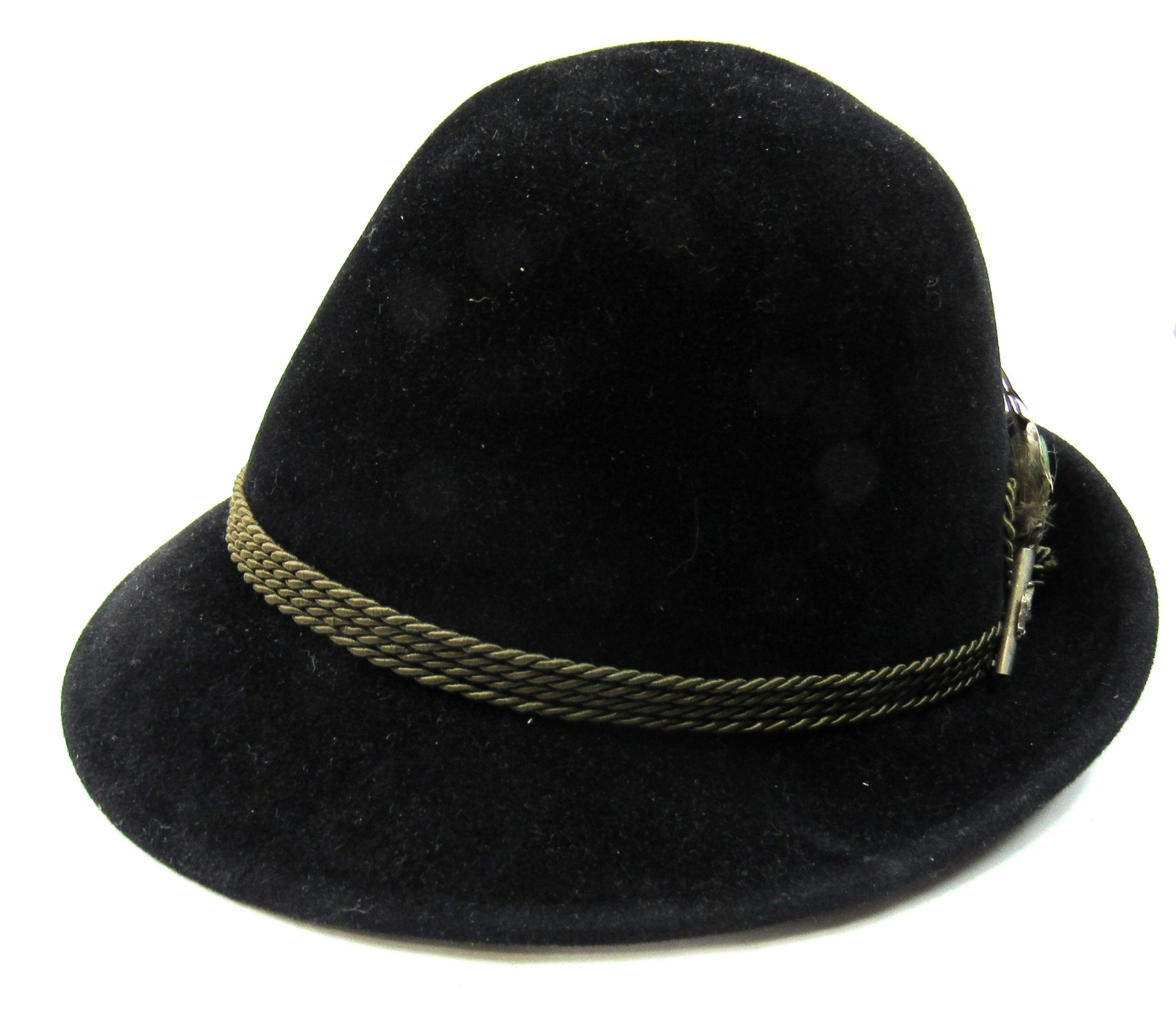 Vintage German Bavarian Lederhosen Leather Suede + Anton Pichler Hat Graz Fedora