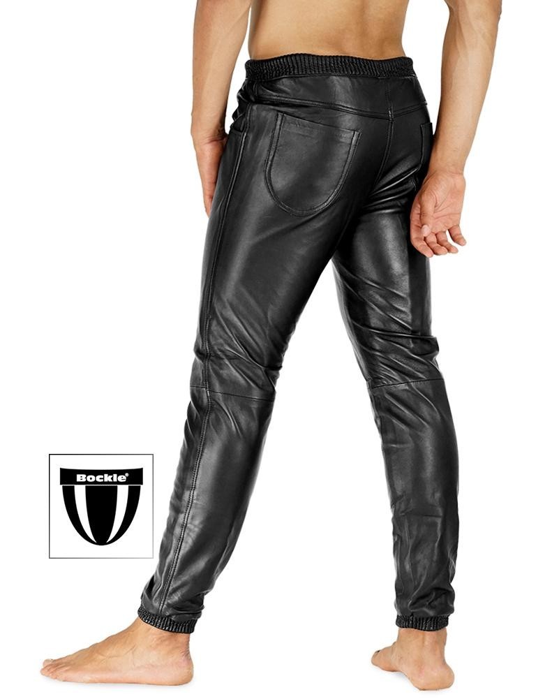 Bockle® The BOYJOG Pants Lederhosen Leather Joggers Sweatpants Leather Jean