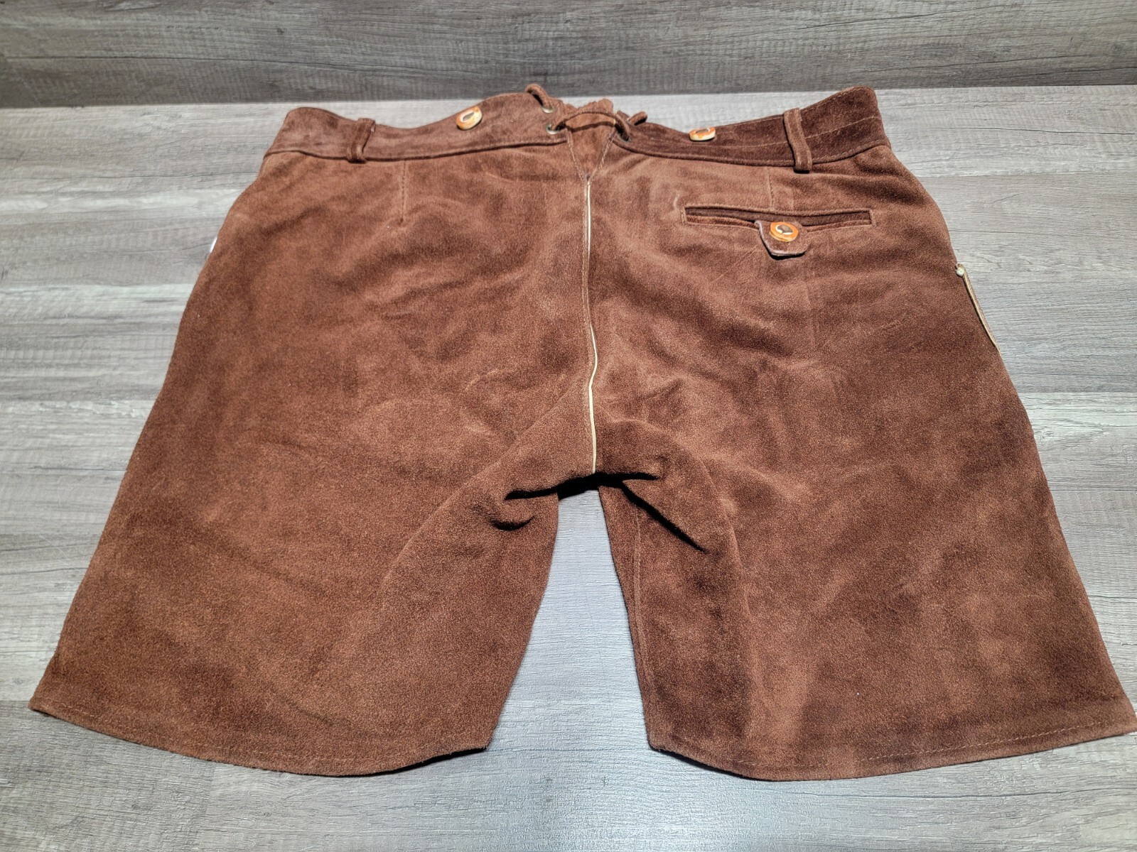 NWT Genuine Schoneberger Bavarian Lederhosen Trachten Couture Size 40
