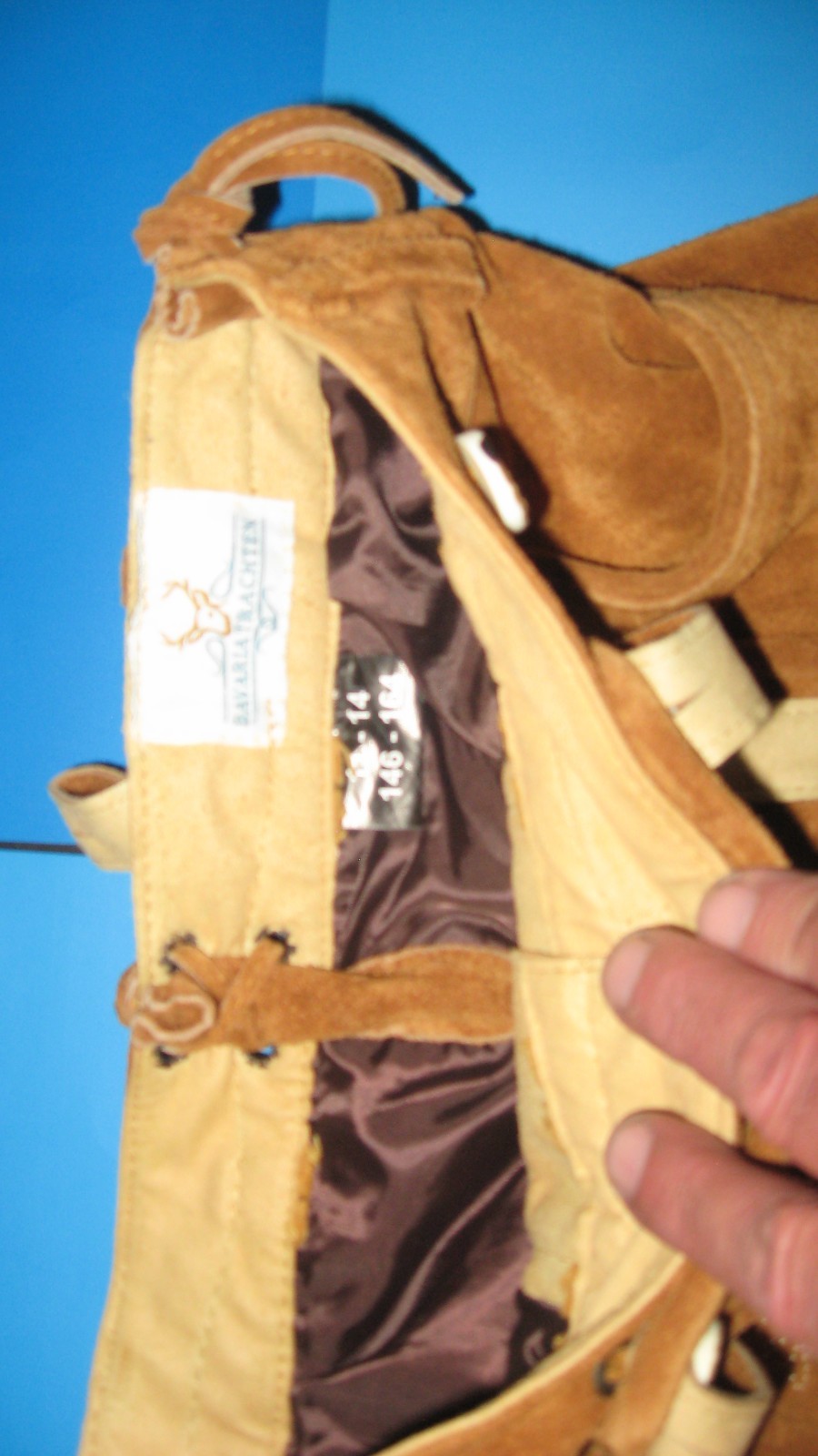 Bavaria Trachten Leather Lederhosen Shorts – Size 11-14 Pre owned. Excellent