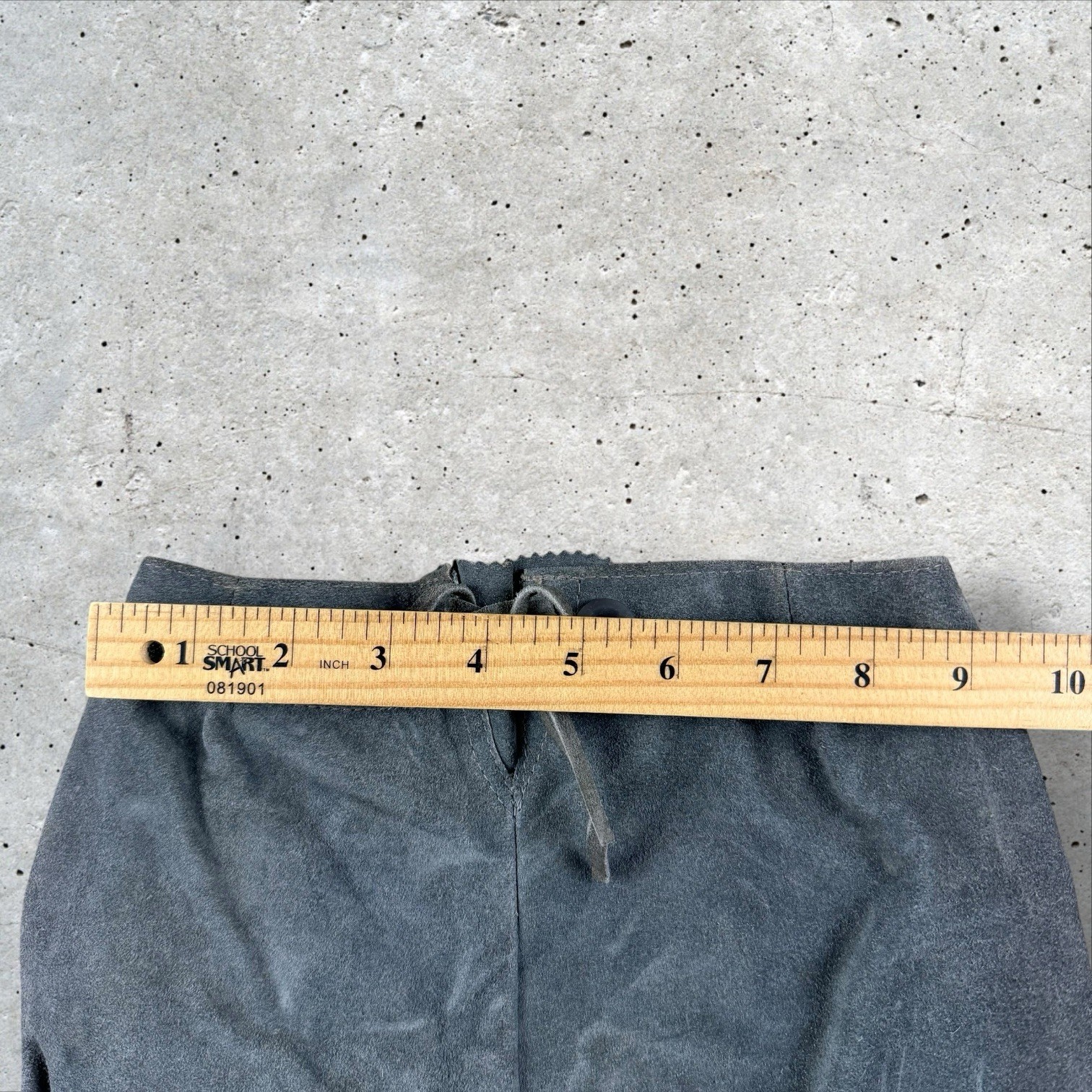 Boys/Toddler Oktoberfest German Gray Lederhosen Leather 18 Inch Waist